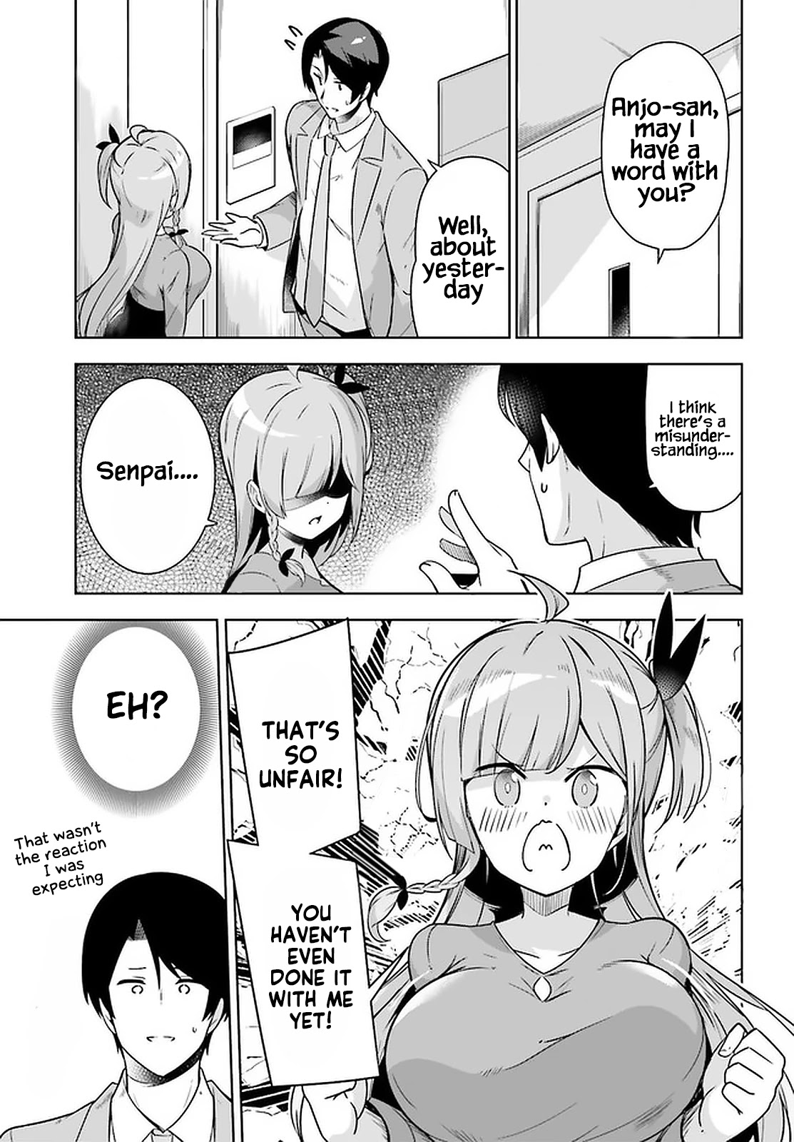 Senpai! Let's Have an Office Romance ♪ Chapter 19 page 6 - Chapter 19: Case 19