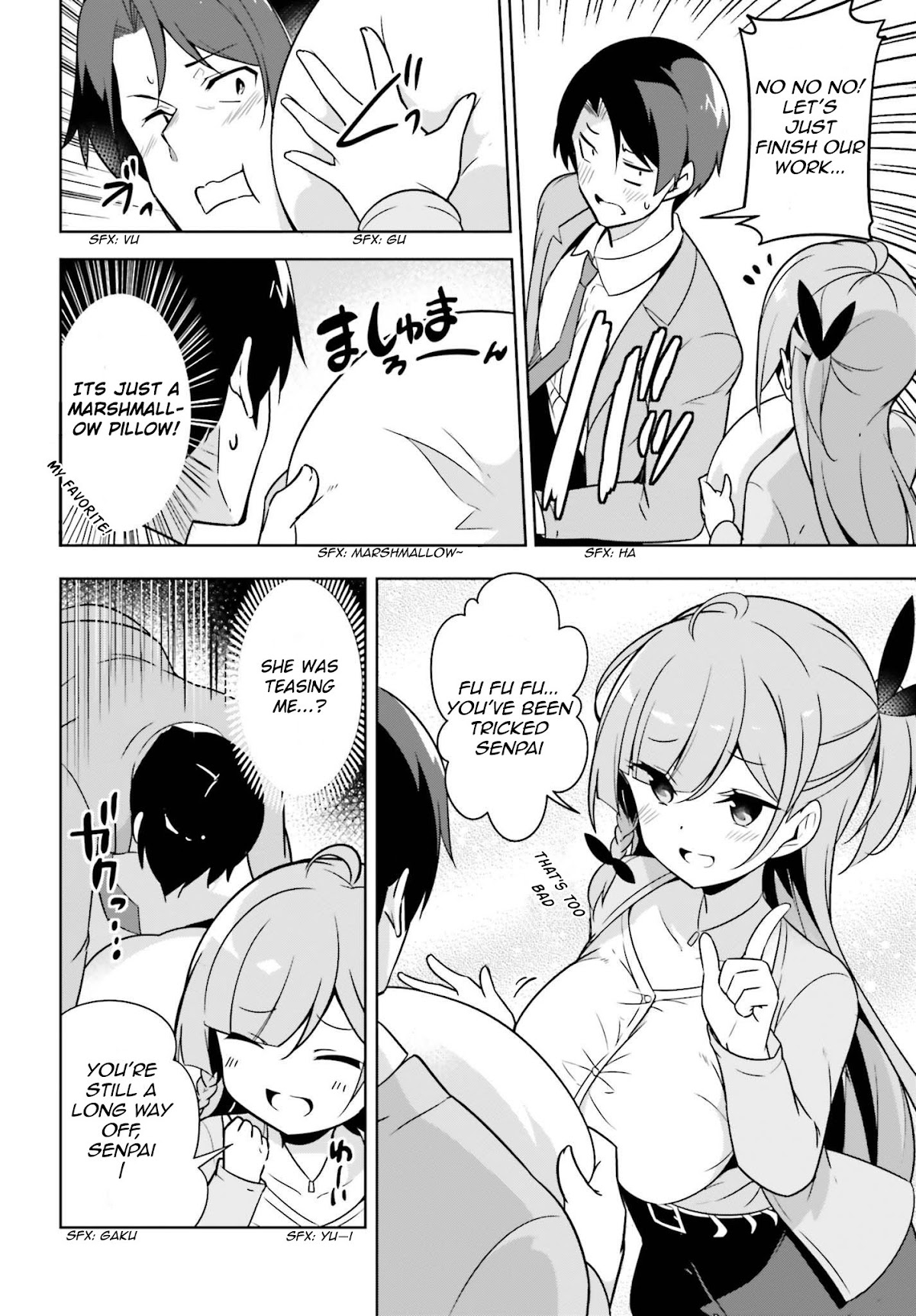 Senpai! Let's Have an Office Romance ♪ Chapter 2.2 page 4 - Chapter 2.2