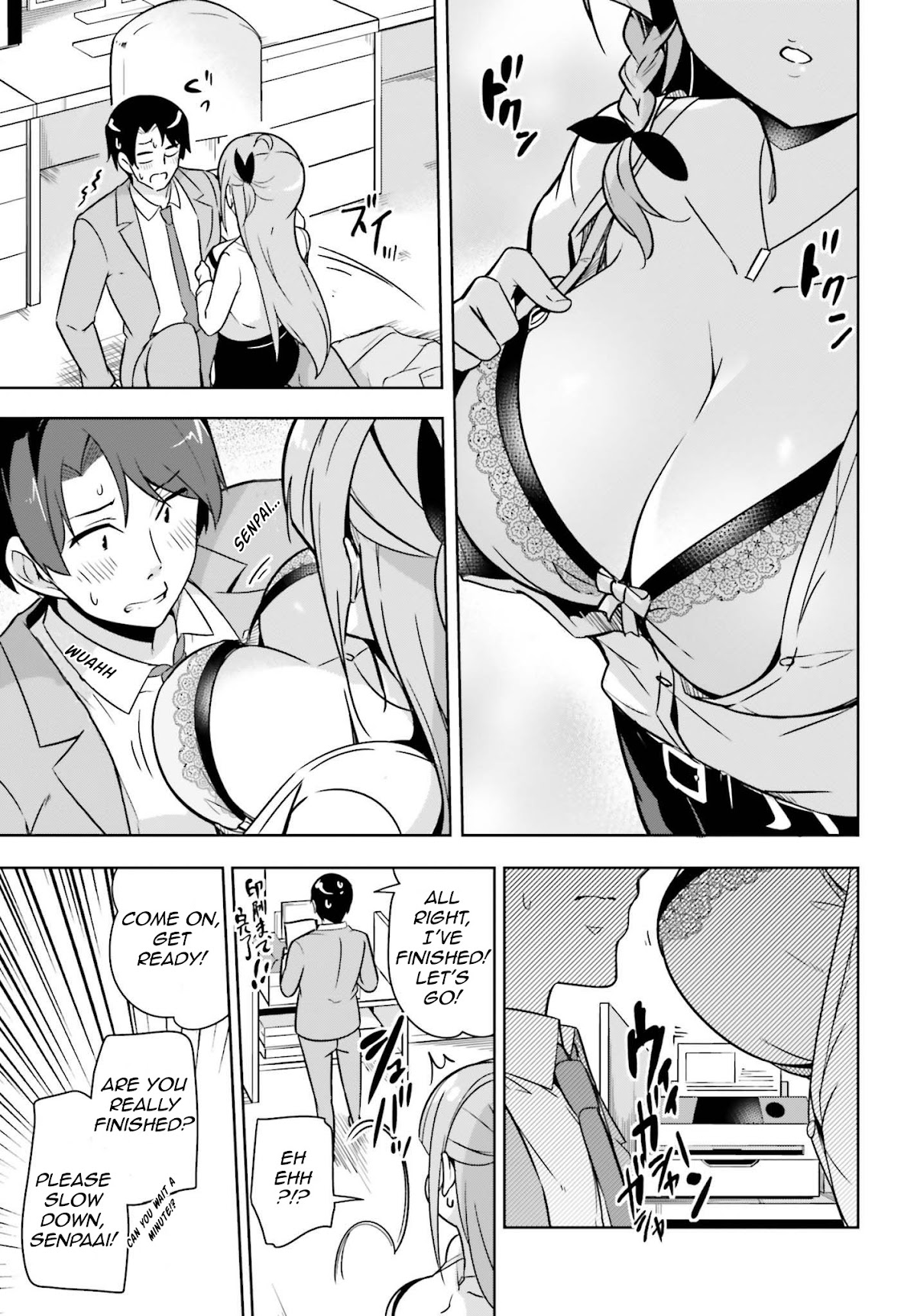 Senpai! Let's Have an Office Romance ♪ Chapter 2.2 page 7 - Chapter 2.2