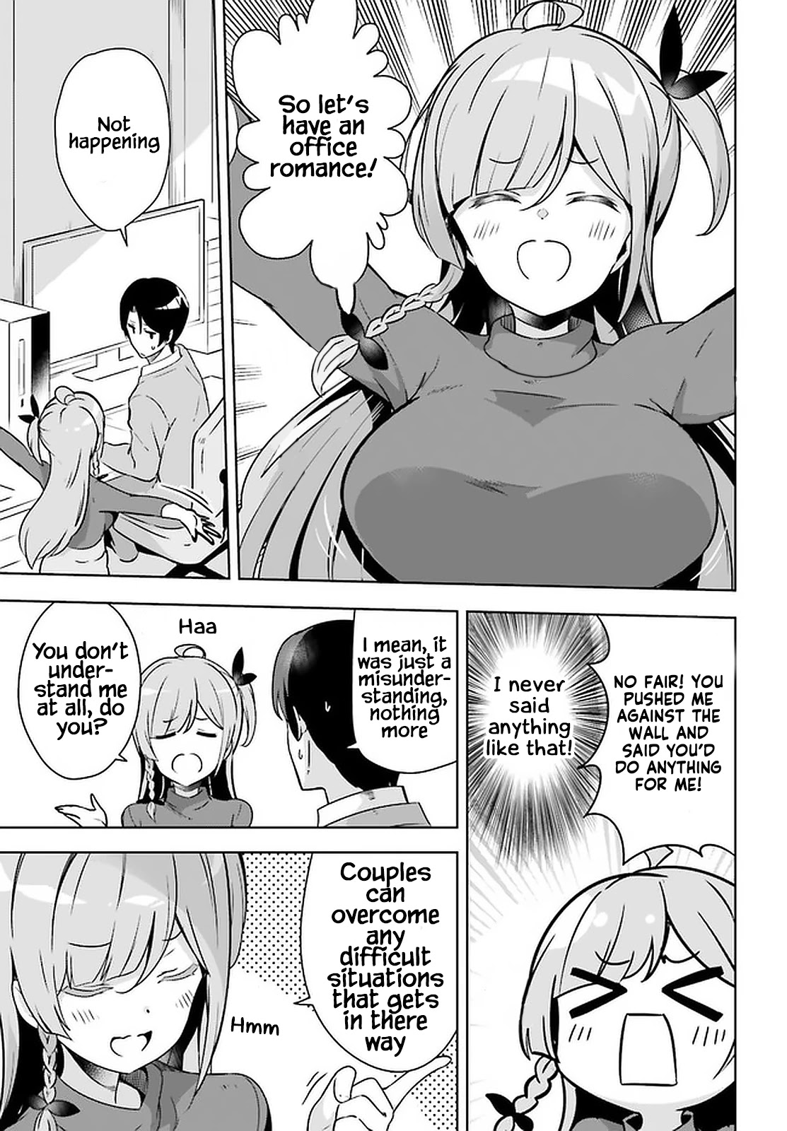 Senpai! Let's Have an Office Romance ♪ Chapter 20 page 4 - Chapter 20: Case 20