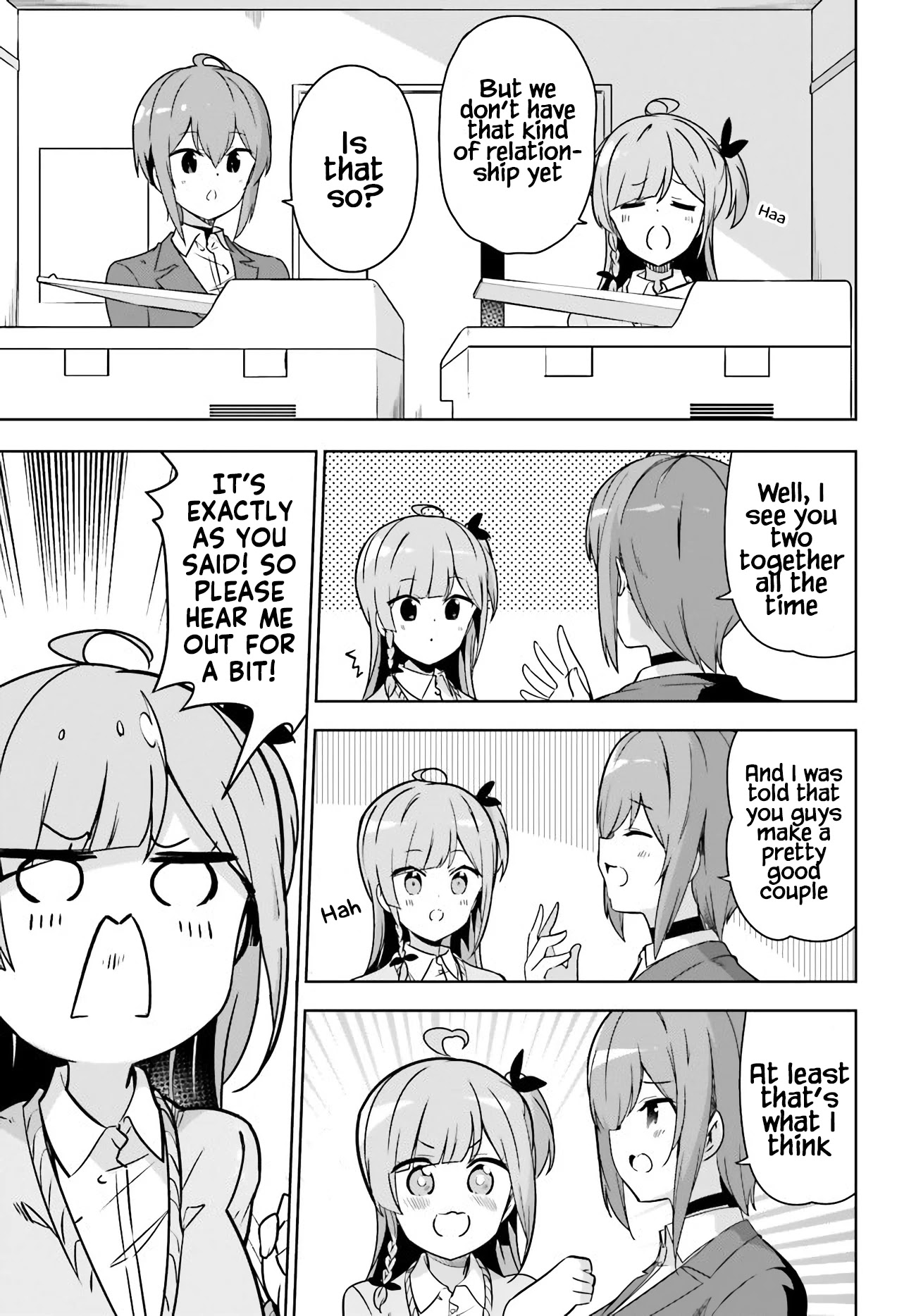 Senpai! Let's Have an Office Romance ♪ Chapter 22 page 4 - Chapter 22: Case 22