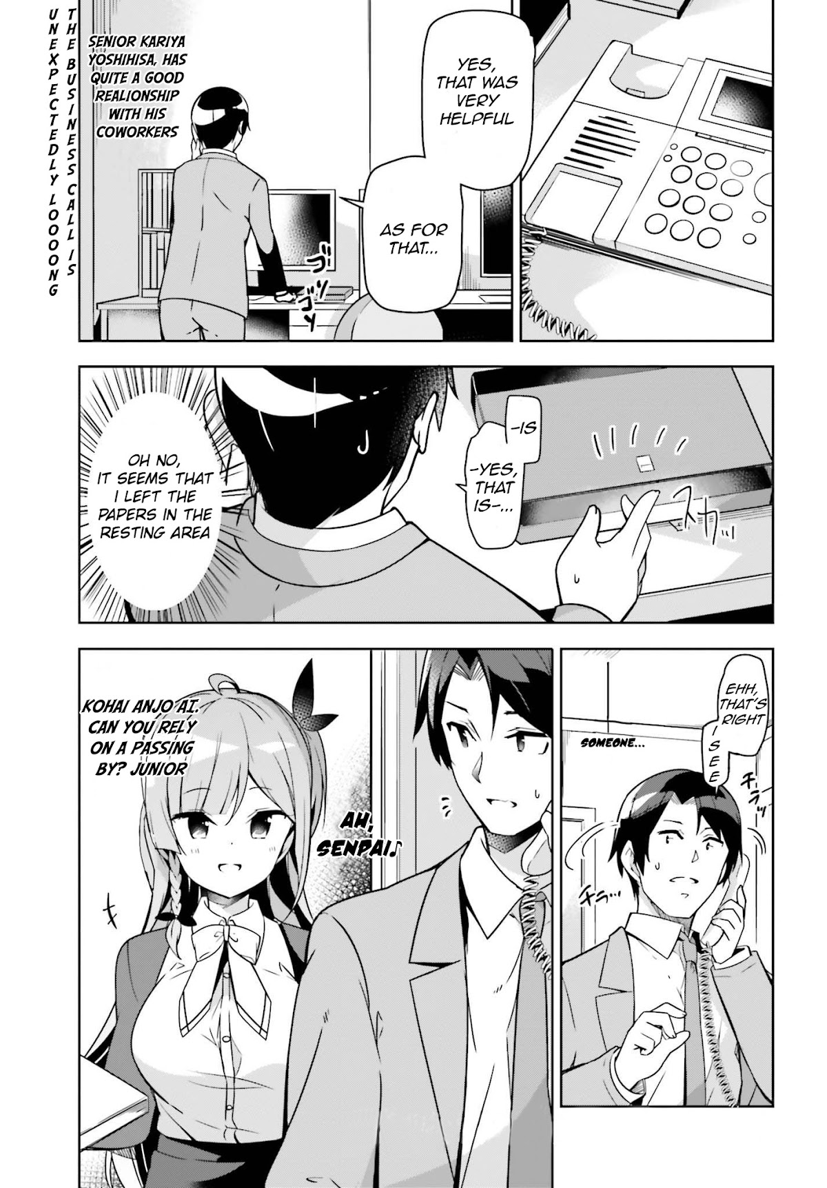 Senpai! Let's Have an Office Romance ♪ Chapter 5.1 page 2 - Chapter 5.1: Case 5