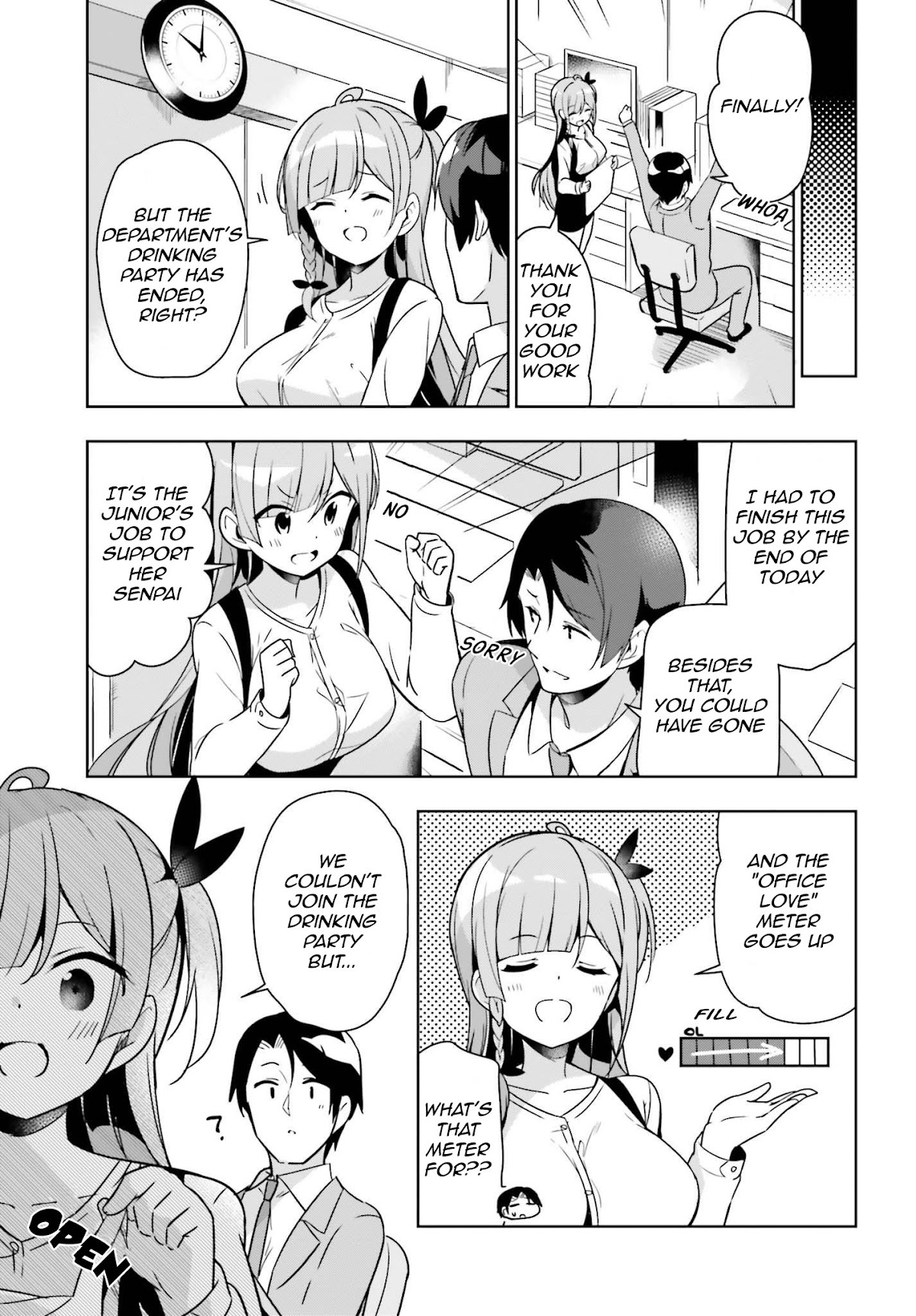 Senpai! Let's Have an Office Romance ♪ Chapter 5.2 page 2 - Chapter 5.2