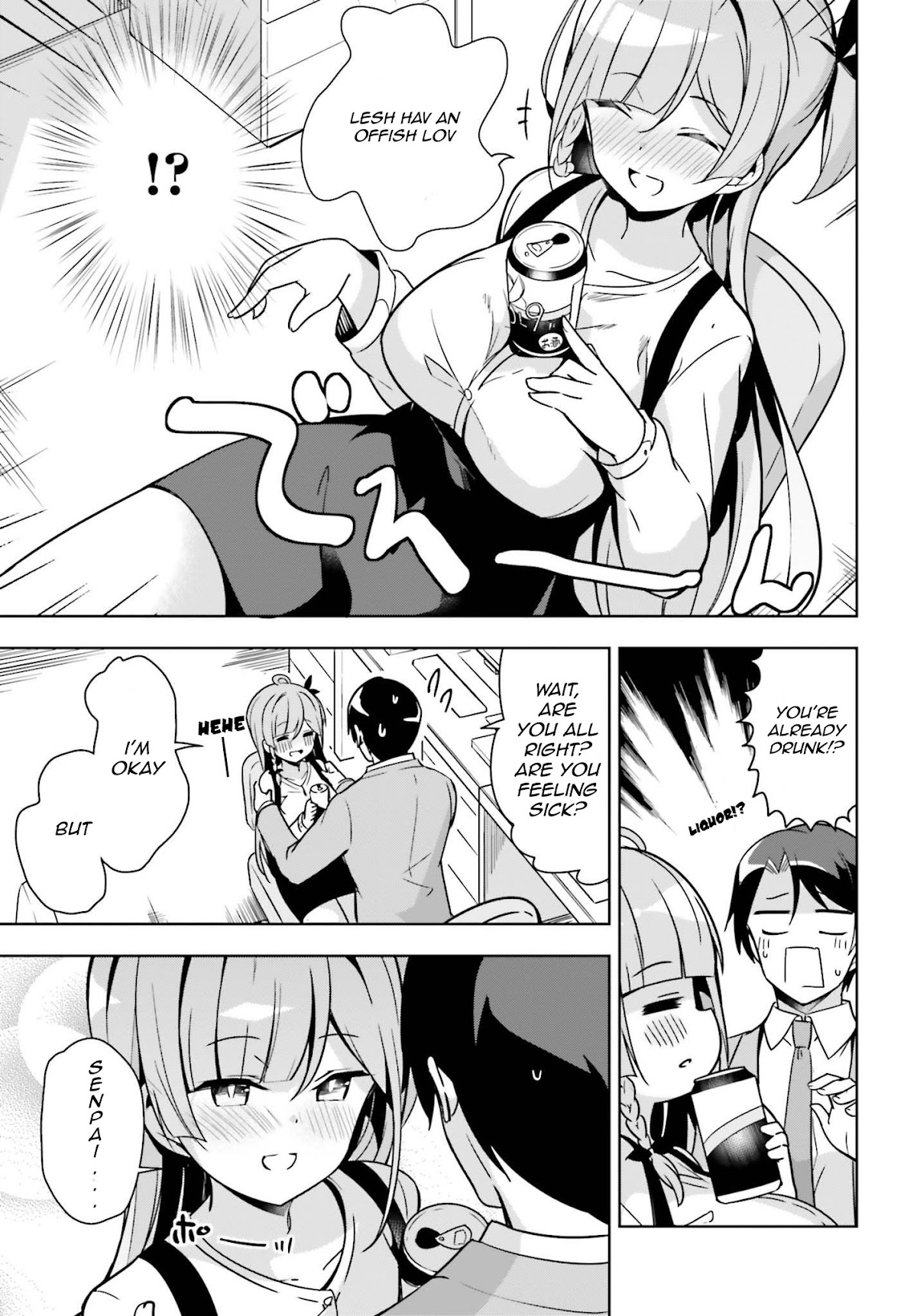 Senpai! Let's Have an Office Romance ♪ Chapter 5.2 page 4 - Chapter 5.2