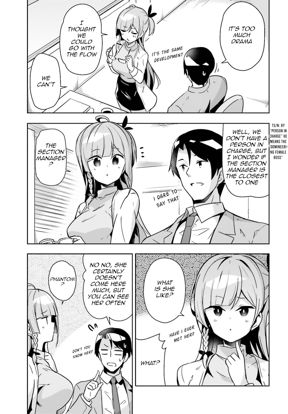 Senpai! Let's Have an Office Romance ♪ Chapter 6.1 page 8 - Chapter 6.1: Case 6