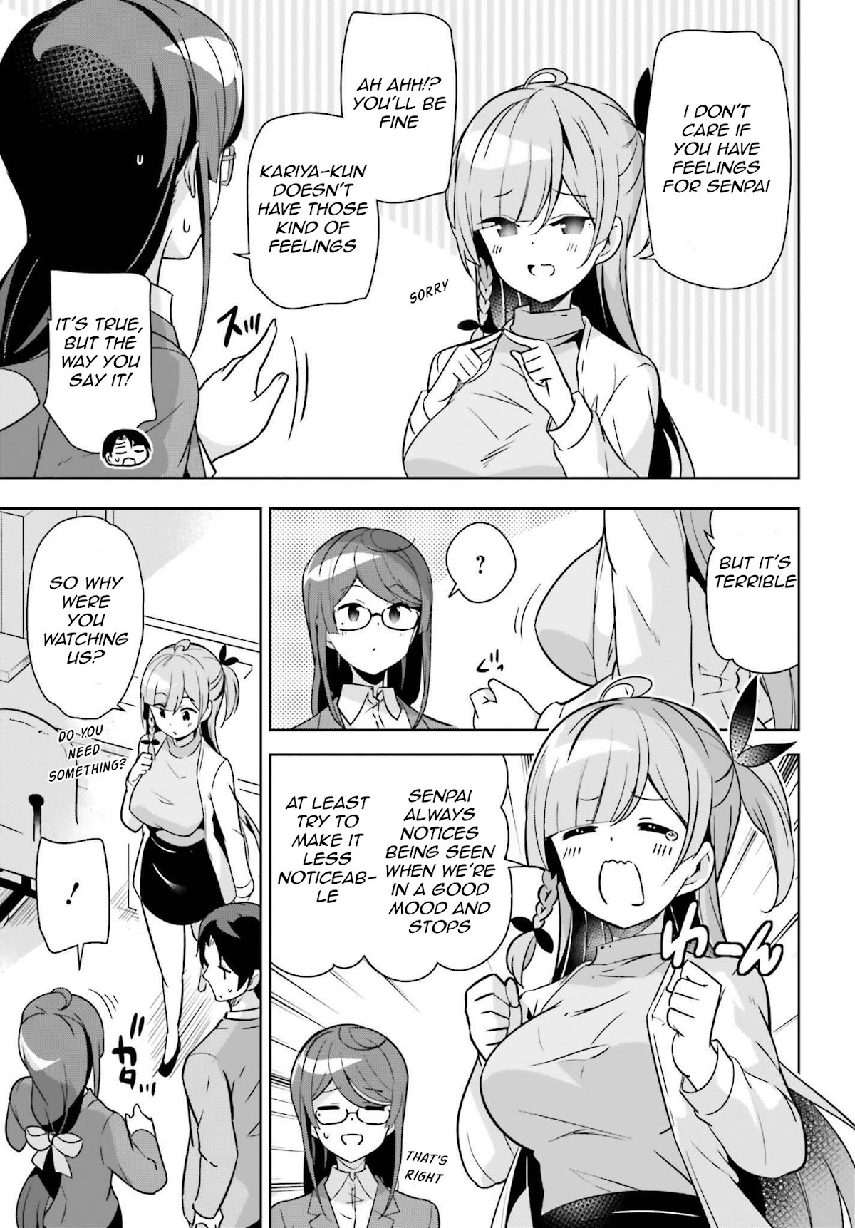 Senpai! Let's Have an Office Romance ♪ Chapter 6.2 page 4 - Chapter 6.2