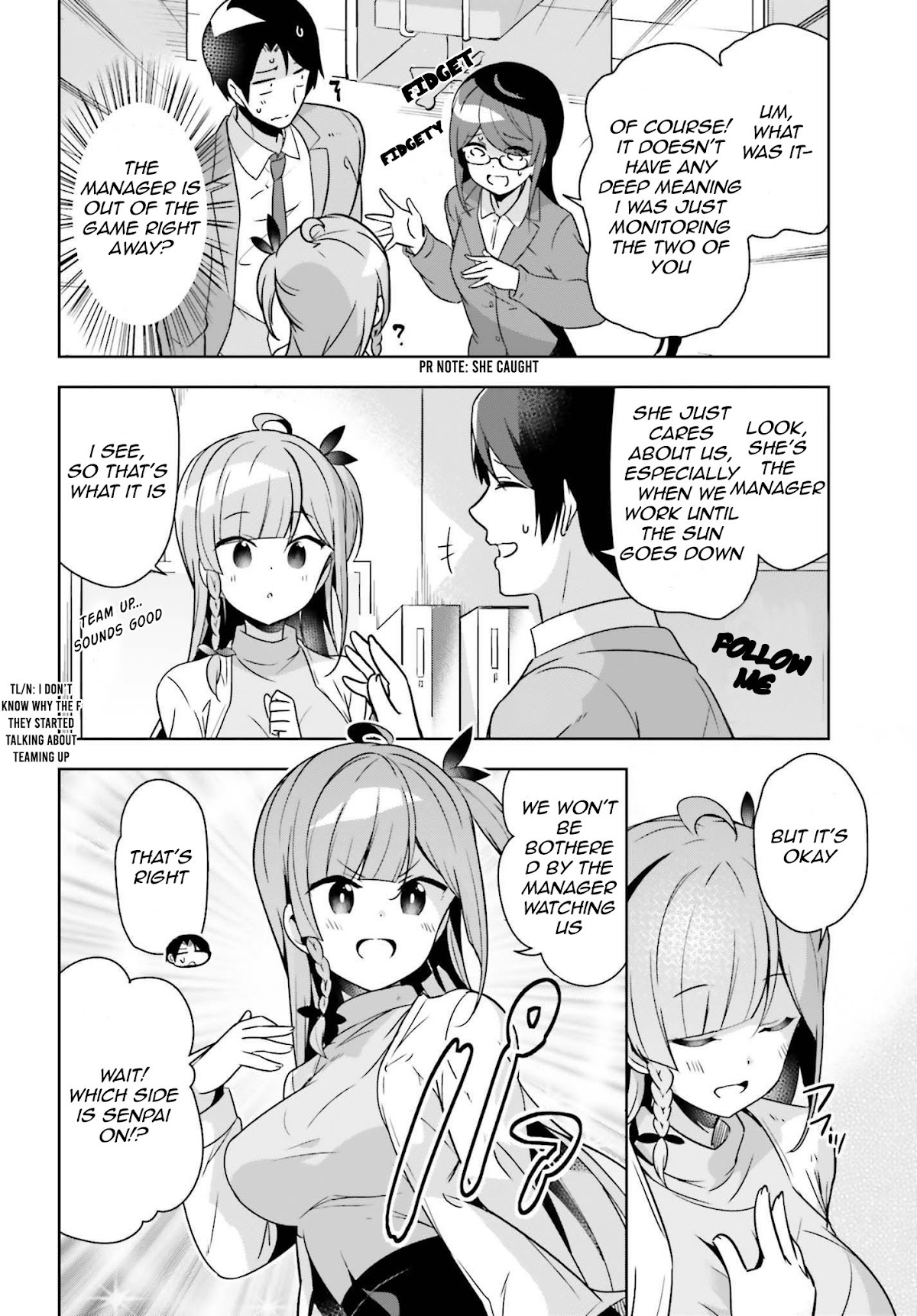Senpai! Let's Have an Office Romance ♪ Chapter 6.2 page 5 - Chapter 6.2