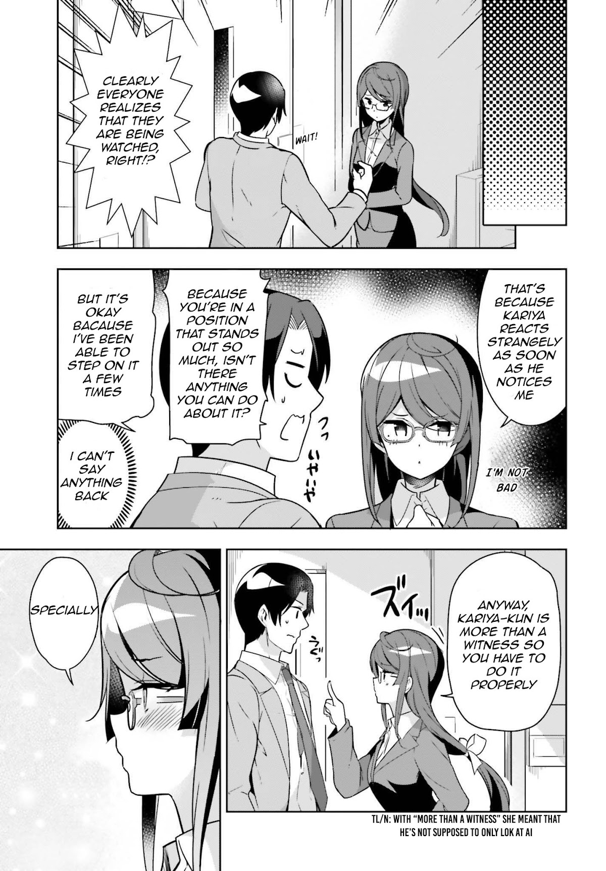 Senpai! Let's Have an Office Romance ♪ Chapter 6.2 page 6 - Chapter 6.2