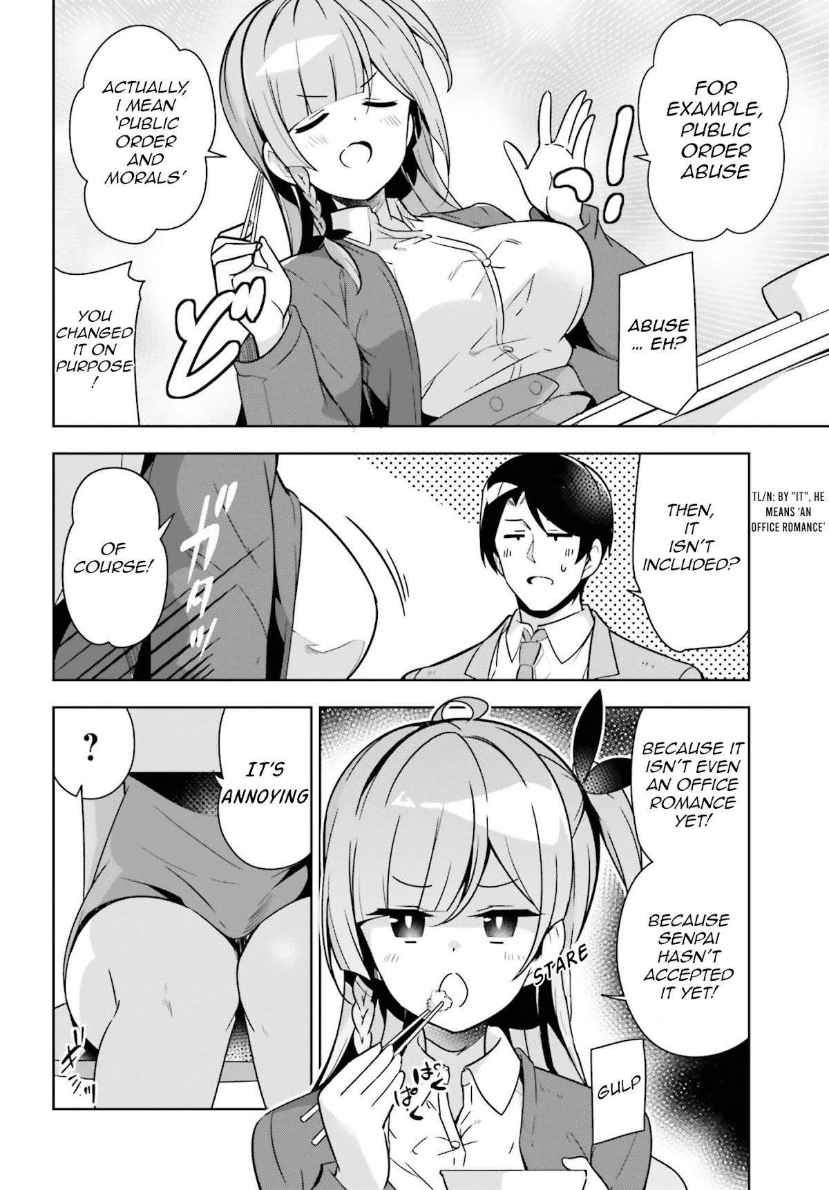 Senpai! Let's Have an Office Romance ♪ Chapter 8 page 7 - Chapter 8: Case 8