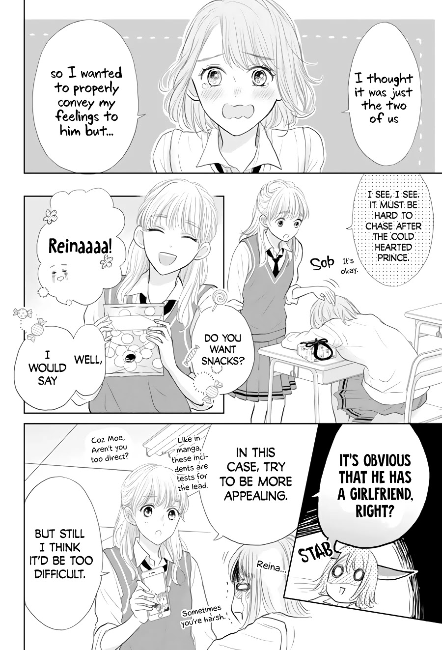 Senpai wa, Ijiwaru ni Tsuki Chapter 1 page 12 - Chapter 1