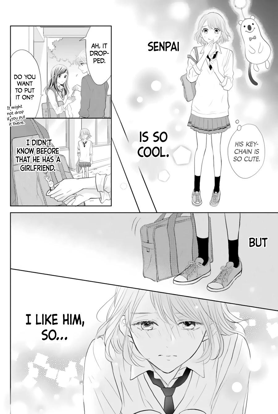 Senpai wa, Ijiwaru ni Tsuki Chapter 1 page 22 - Chapter 1