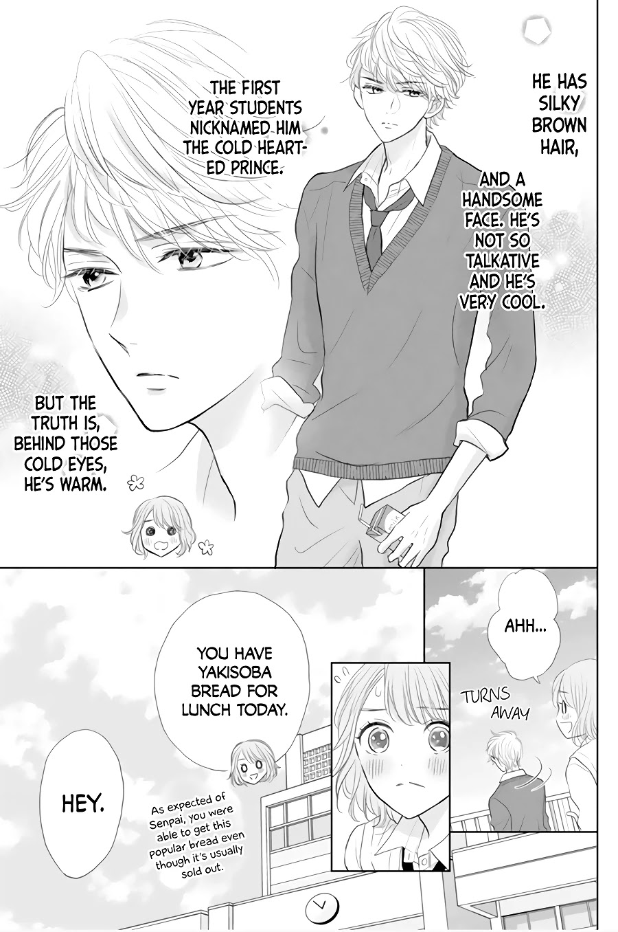 Senpai wa, Ijiwaru ni Tsuki Chapter 1 page 7 - Chapter 1