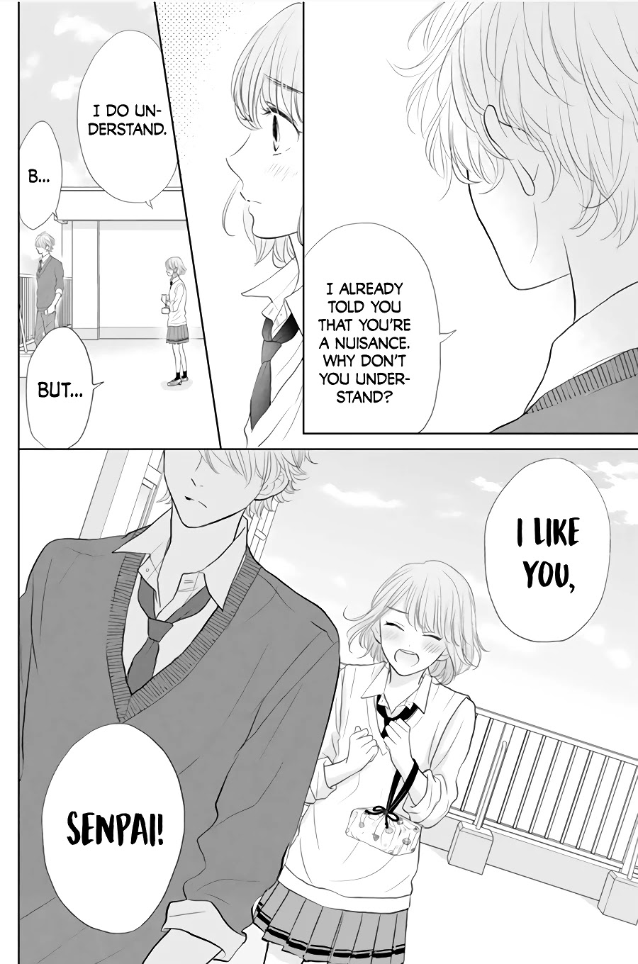 Senpai wa, Ijiwaru ni Tsuki Chapter 1 page 8 - Chapter 1