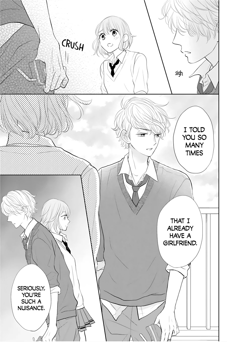 Senpai wa, Ijiwaru ni Tsuki Chapter 1 page 9 - Chapter 1
