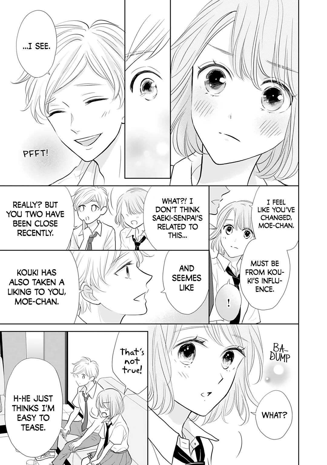 Senpai wa, Ijiwaru ni Tsuki Chapter 11 page 13 - Chapter 11