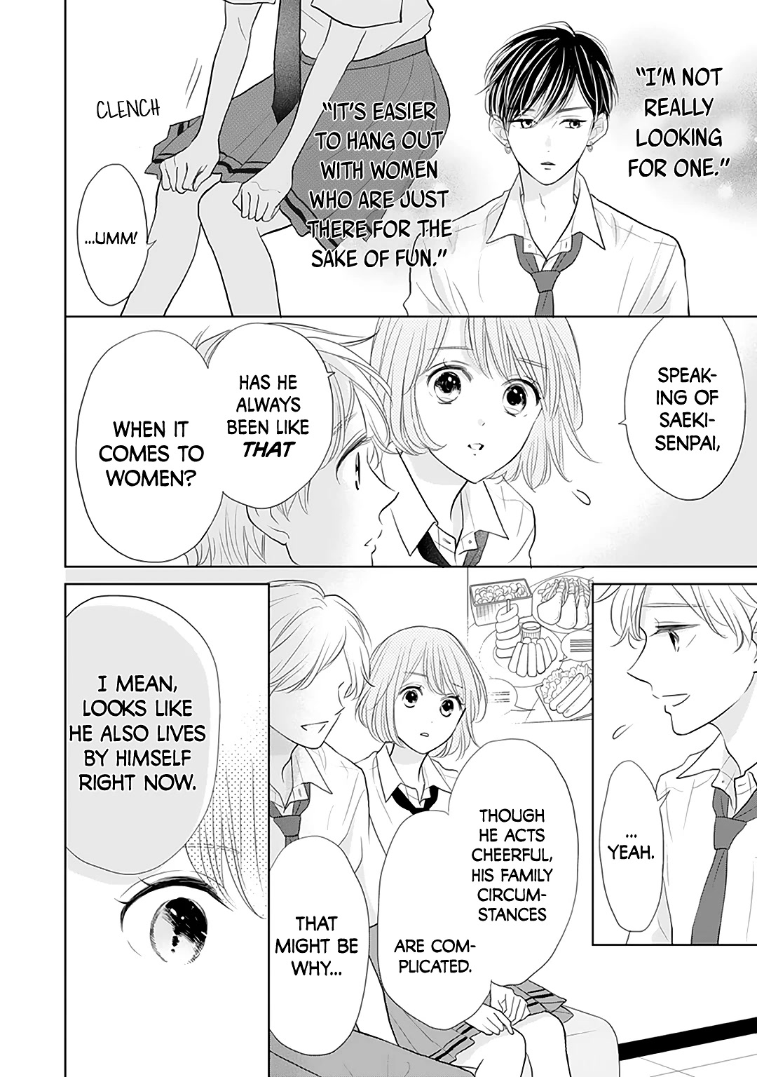 Senpai wa, Ijiwaru ni Tsuki Chapter 11 page 14 - Chapter 11