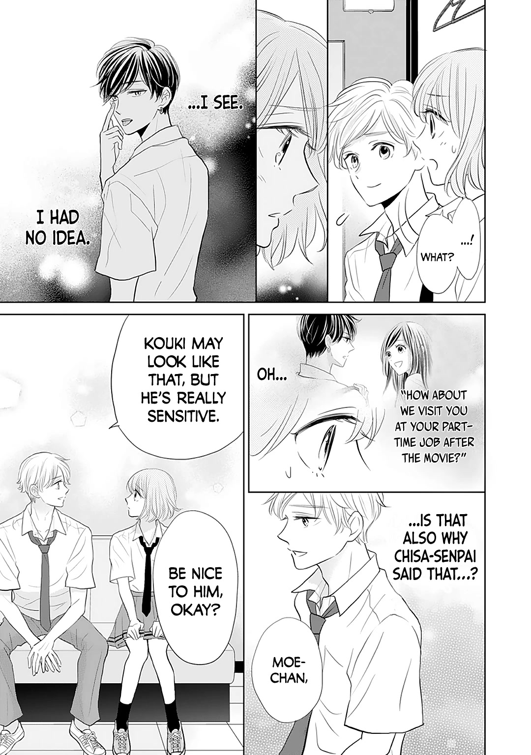 Senpai wa, Ijiwaru ni Tsuki Chapter 11 page 15 - Chapter 11