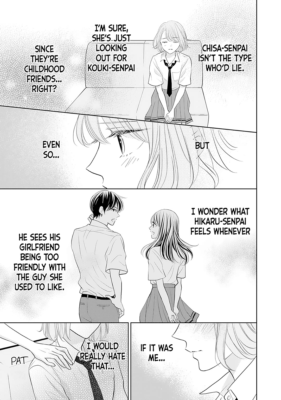 Senpai wa, Ijiwaru ni Tsuki Chapter 11 page 7 - Chapter 11