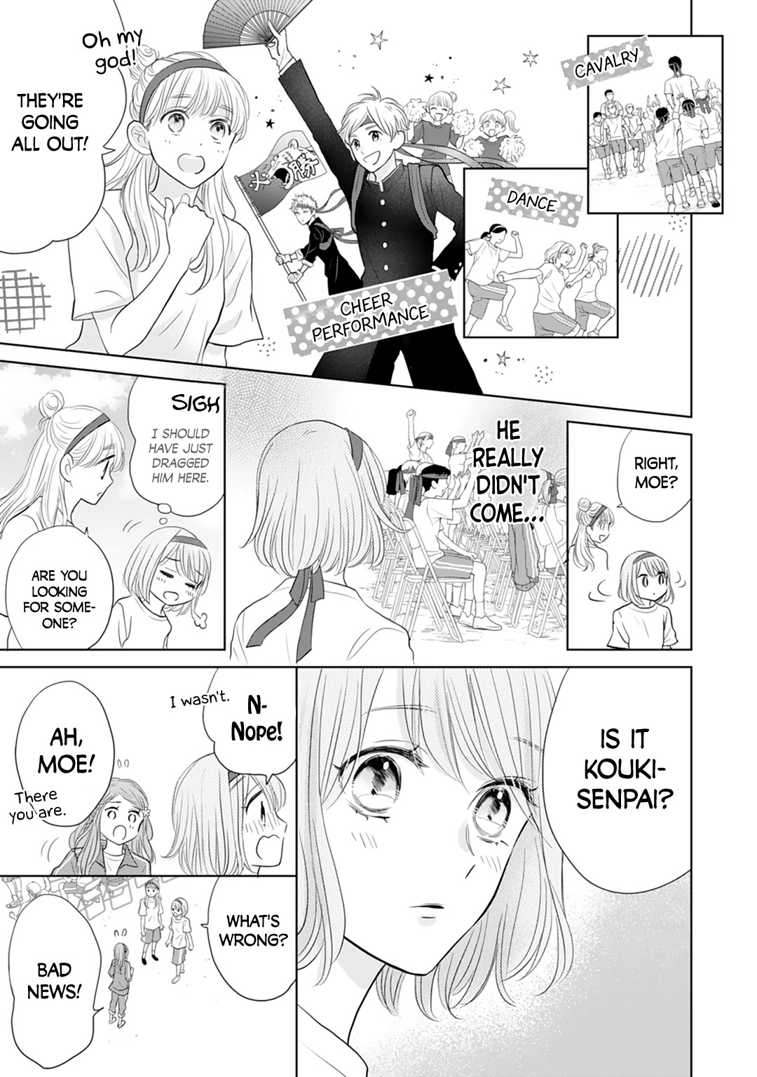 Senpai wa, Ijiwaru ni Tsuki Chapter 14 page 17 - Chapter 14