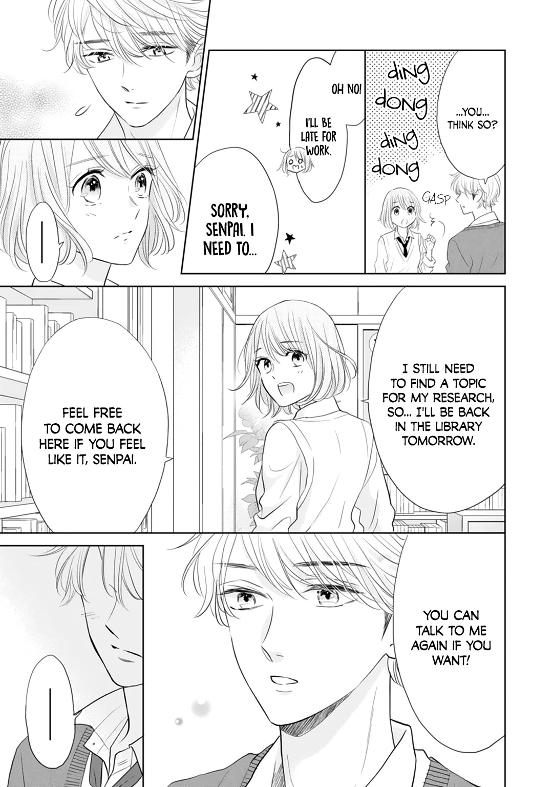 Senpai wa, Ijiwaru ni Tsuki Chapter 16 page 17 - Chapter 16