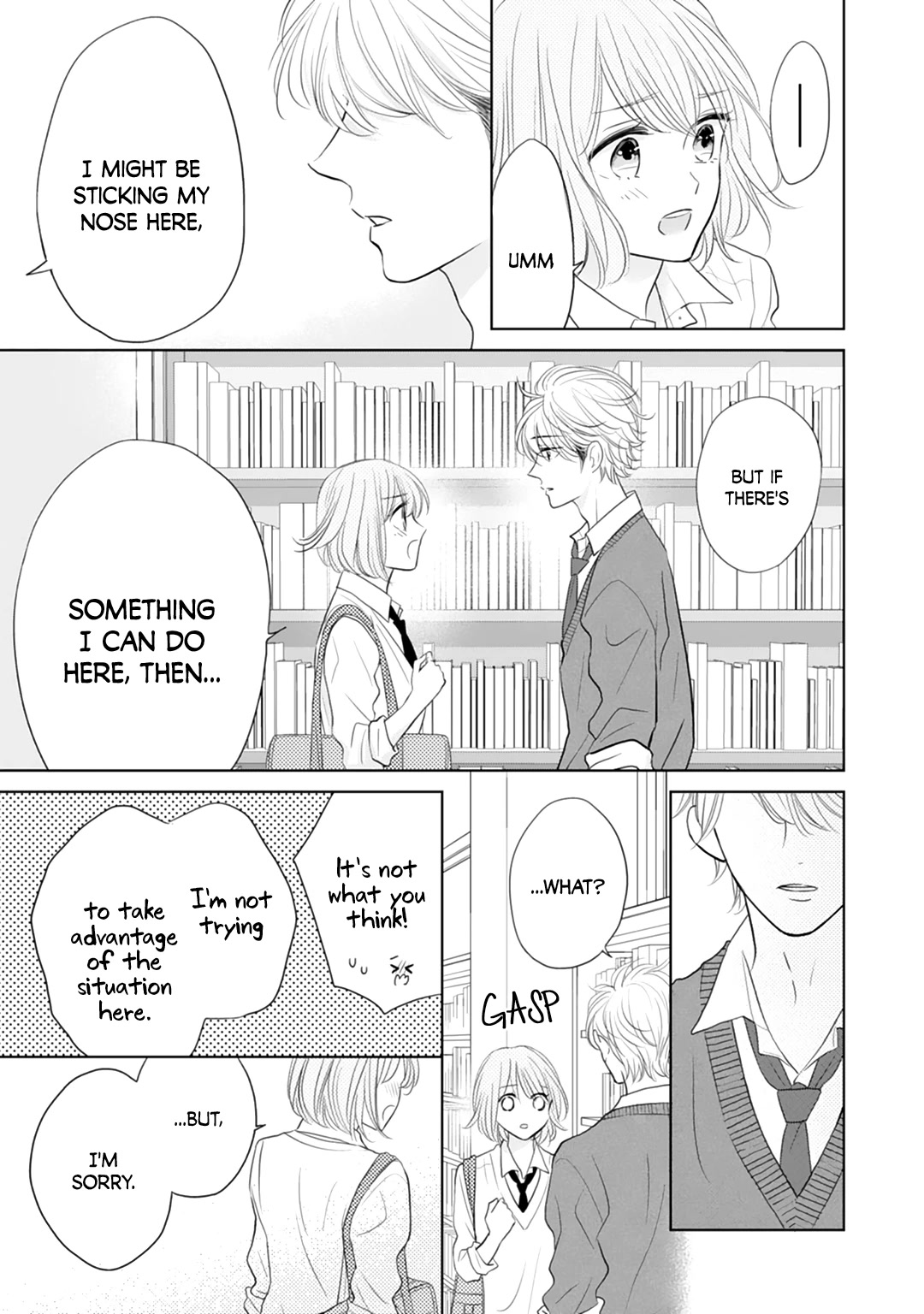 Senpai wa, Ijiwaru ni Tsuki Chapter 16 page 9 - Chapter 16