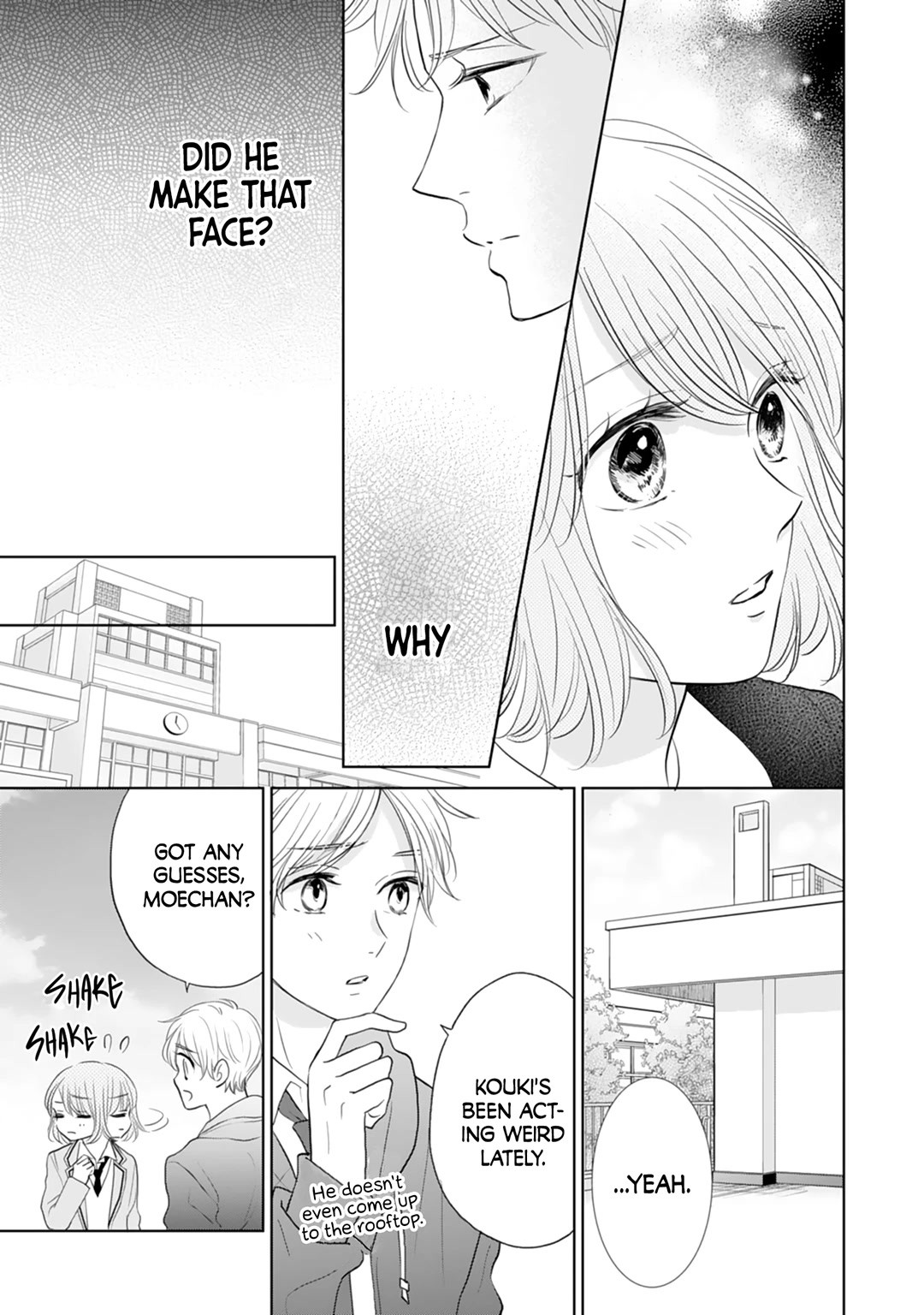 Senpai wa, Ijiwaru ni Tsuki Chapter 17 page 11 - Chapter 17