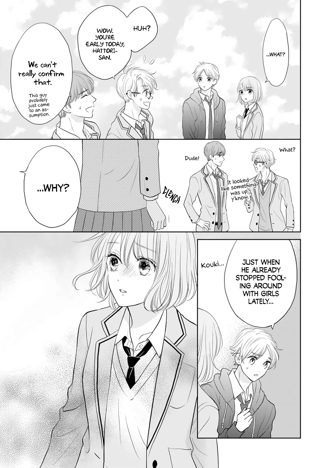 Senpai wa, Ijiwaru ni Tsuki Chapter 17 page 13 - Chapter 17