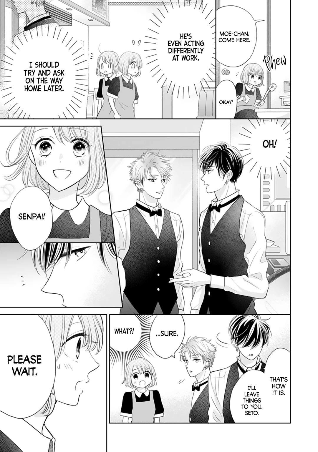 Senpai wa, Ijiwaru ni Tsuki Chapter 17 page 9 - Chapter 17
