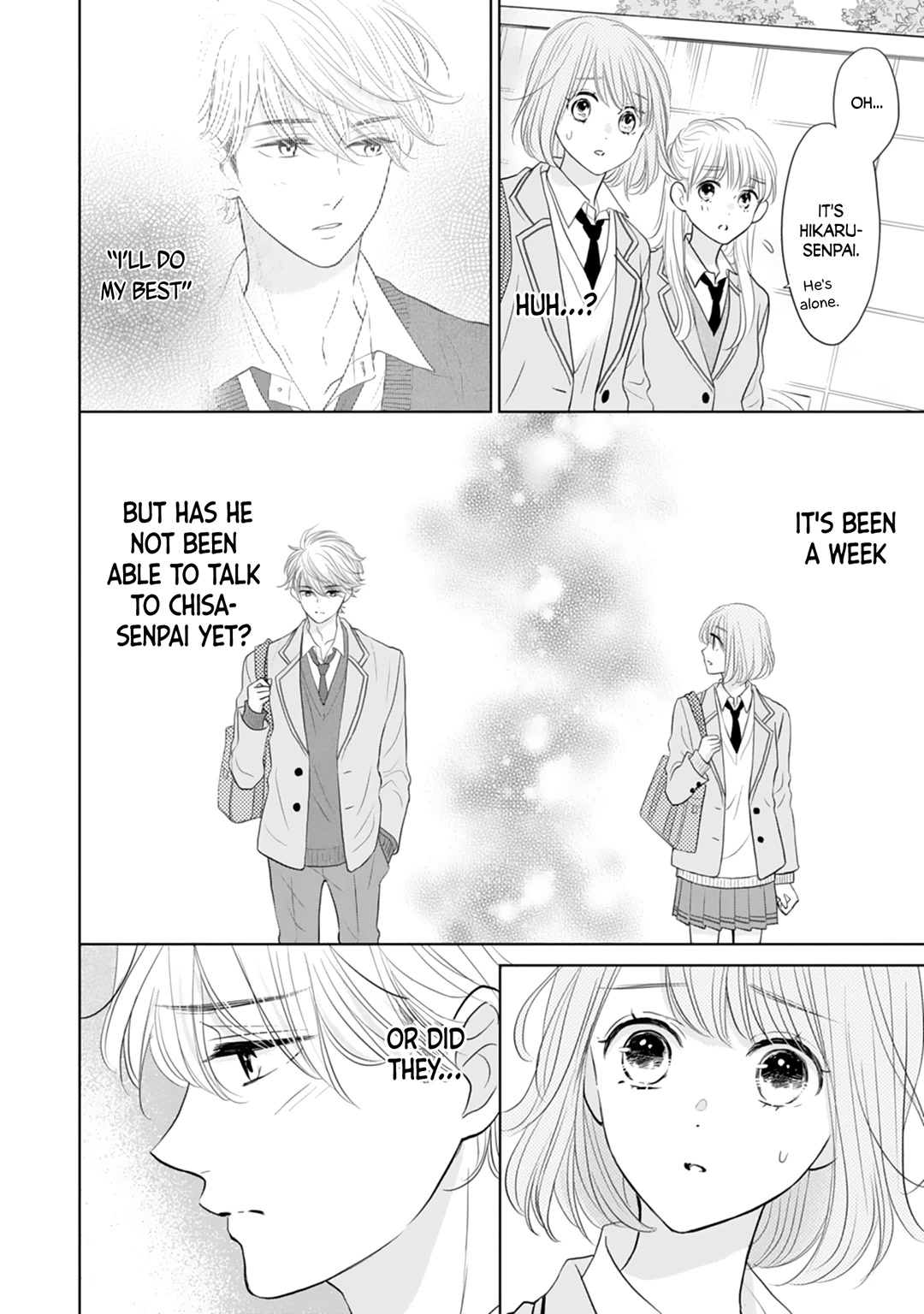 Senpai wa, Ijiwaru ni Tsuki Chapter 18 page 8 - Chapter 18