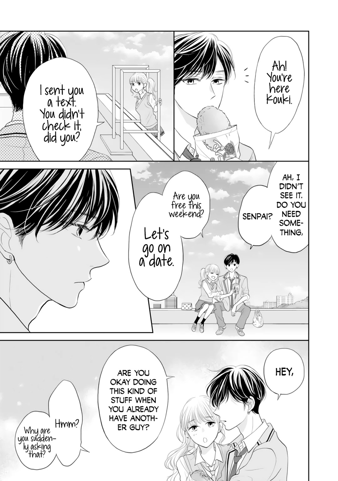 Senpai wa, Ijiwaru ni Tsuki Chapter 3 page 17 - Chapter 3