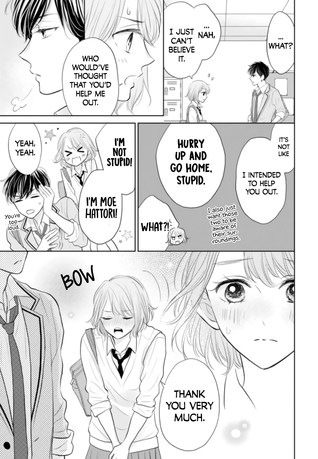 Senpai wa, Ijiwaru ni Tsuki Chapter 4 page 17 - Chapter 4