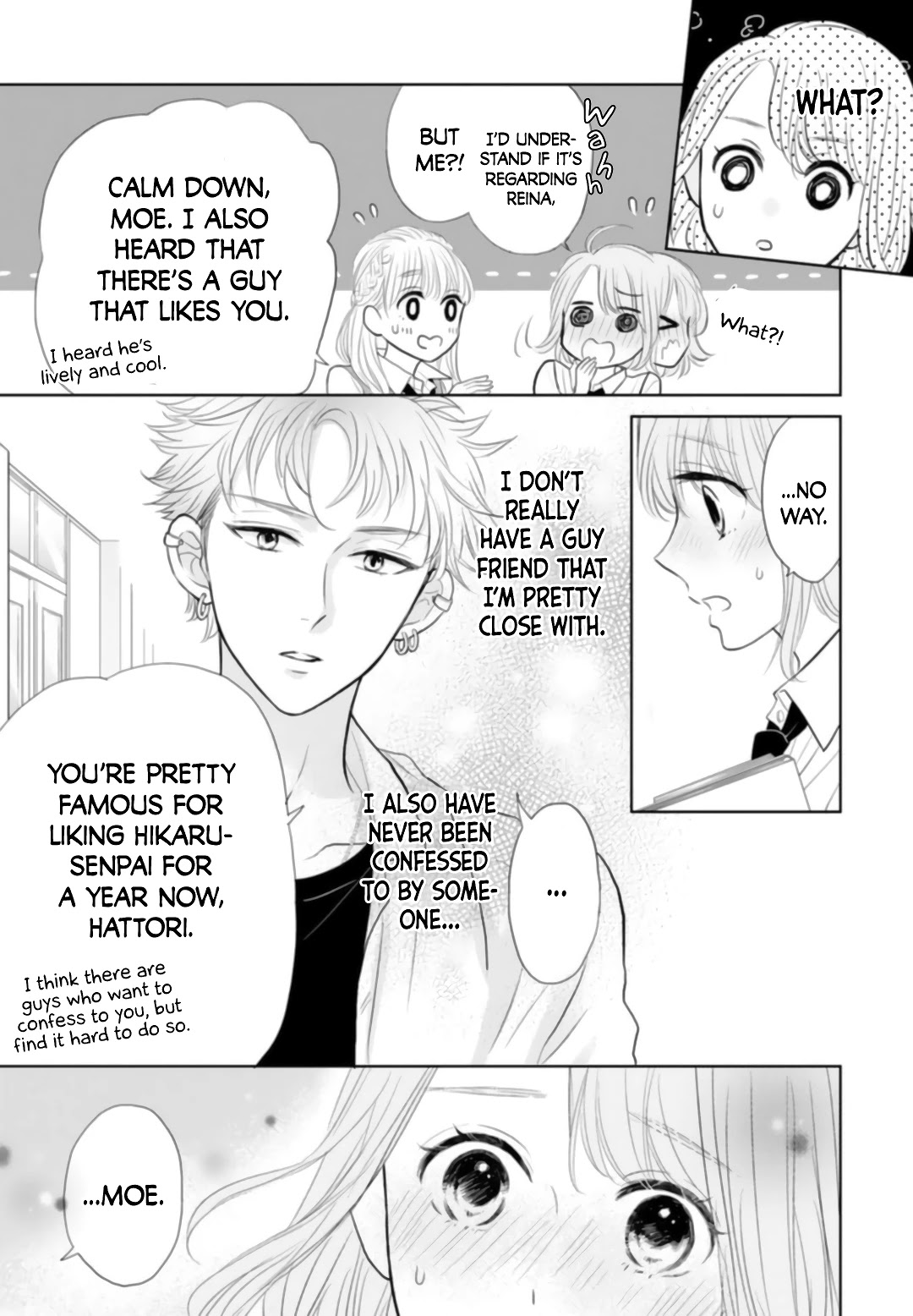 Senpai wa, Ijiwaru ni Tsuki Chapter 4 page 23 - Chapter 4