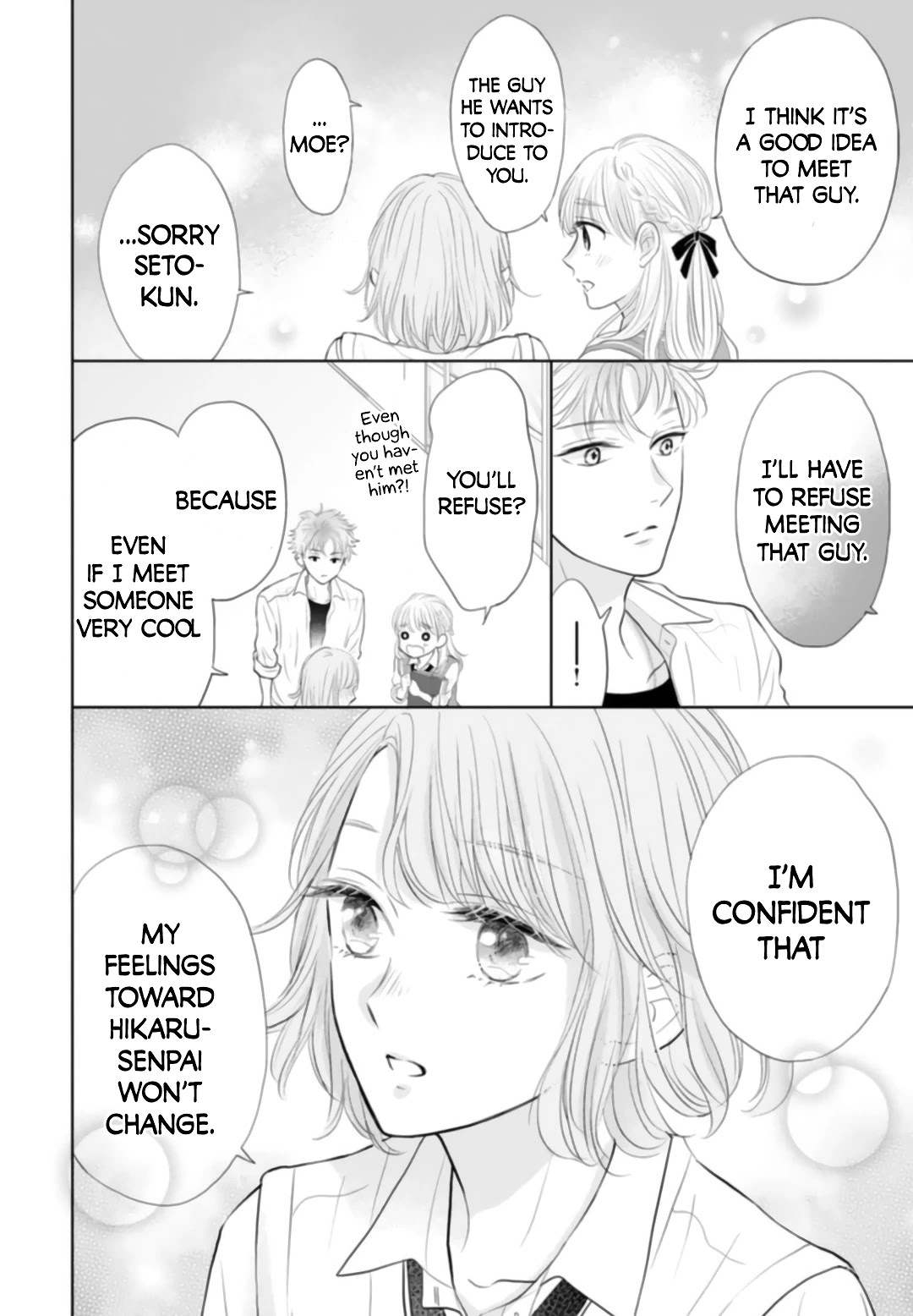 Senpai wa, Ijiwaru ni Tsuki Chapter 4 page 24 - Chapter 4