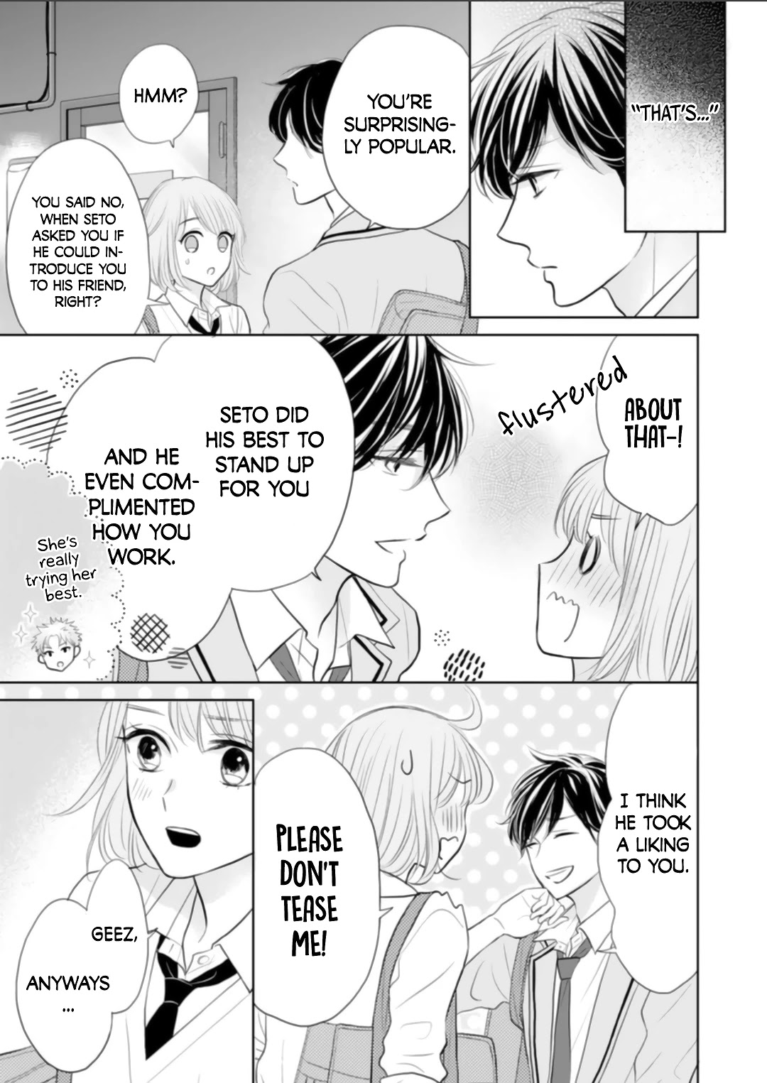 Senpai wa, Ijiwaru ni Tsuki Chapter 5 page 17 - Chapter 5