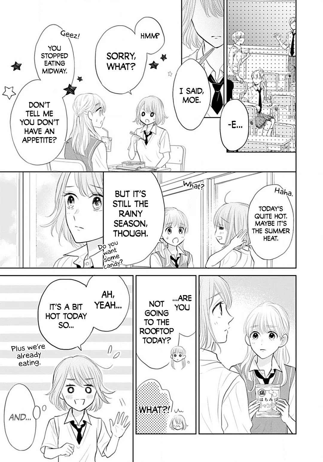 Senpai wa, Ijiwaru ni Tsuki Chapter 6 page 17 - Chapter 6