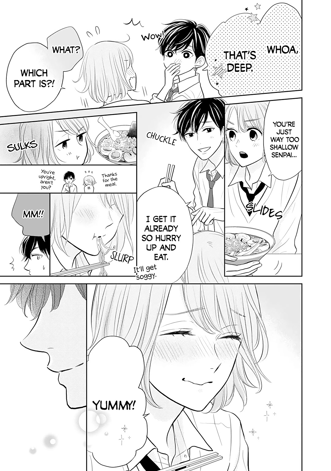 Senpai wa, Ijiwaru ni Tsuki Chapter 7 page 13 - Chapter 7