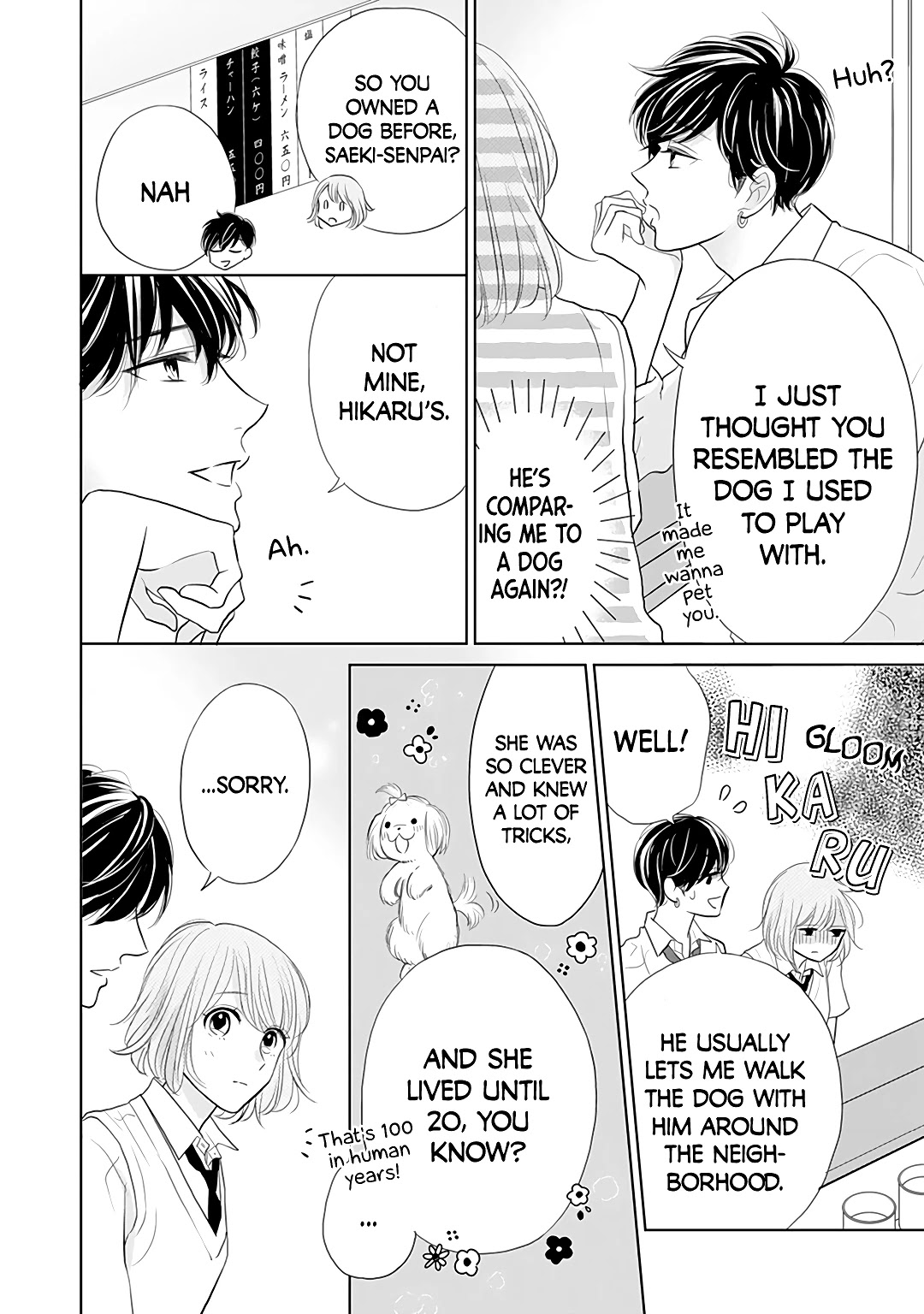 Senpai wa, Ijiwaru ni Tsuki Chapter 7 page 8 - Chapter 7