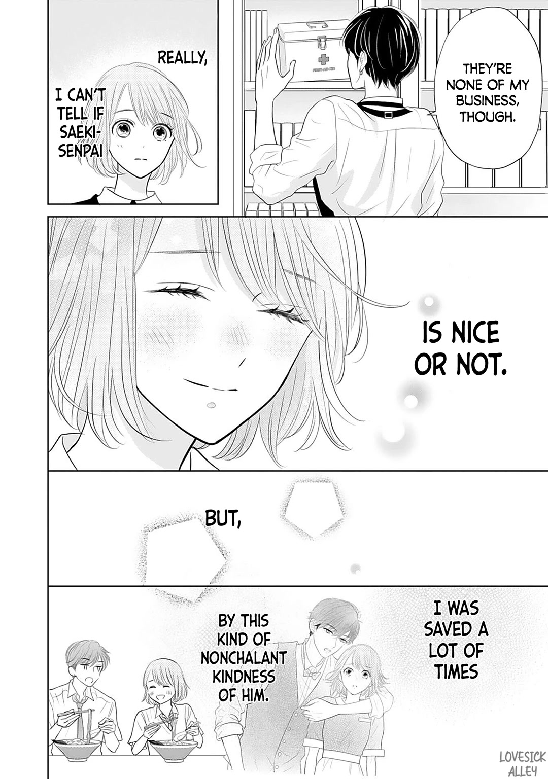 Senpai wa, Ijiwaru ni Tsuki Chapter 8 page 28 - Chapter 8