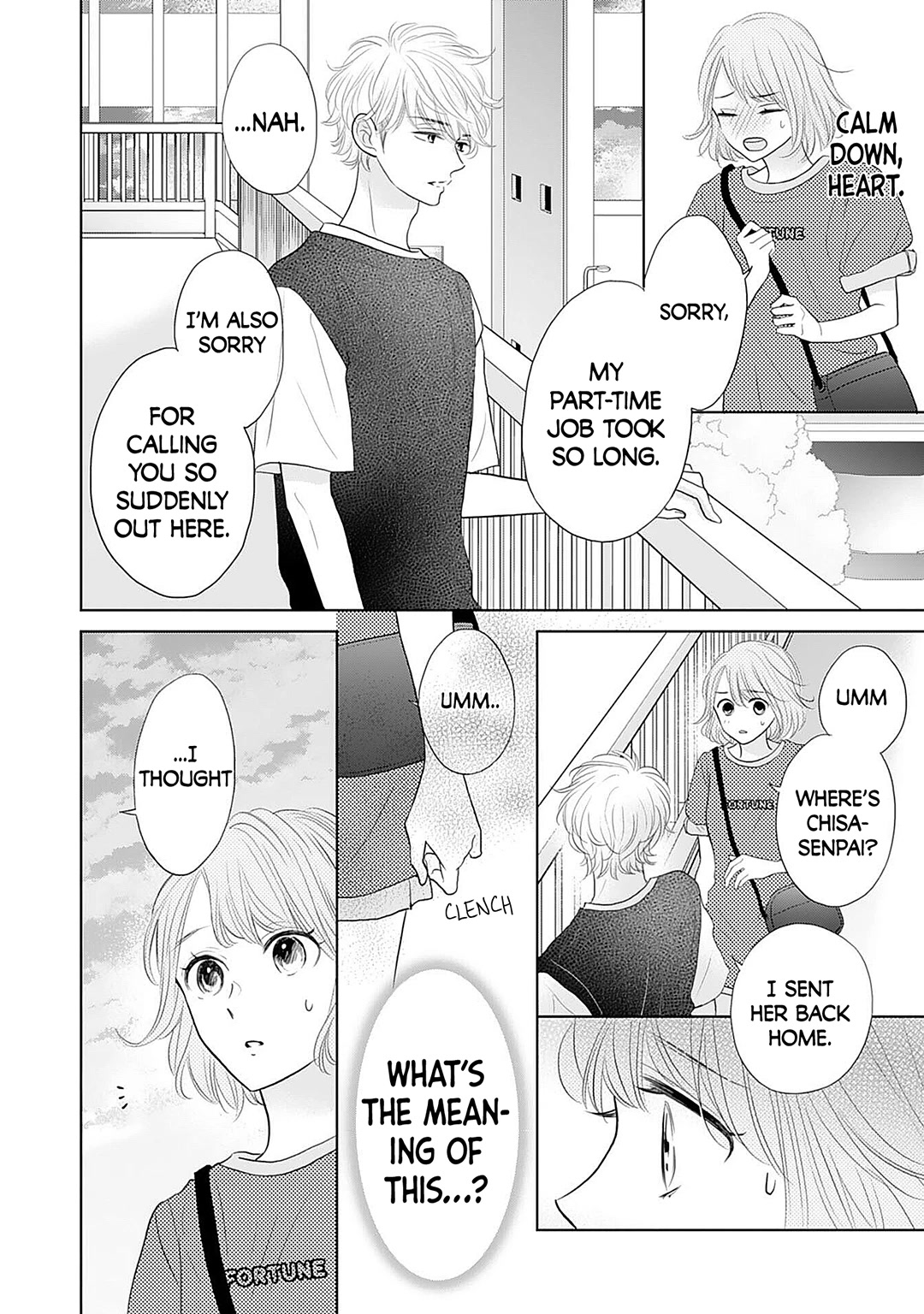 Senpai wa, Ijiwaru ni Tsuki Chapter 8 page 6 - Chapter 8