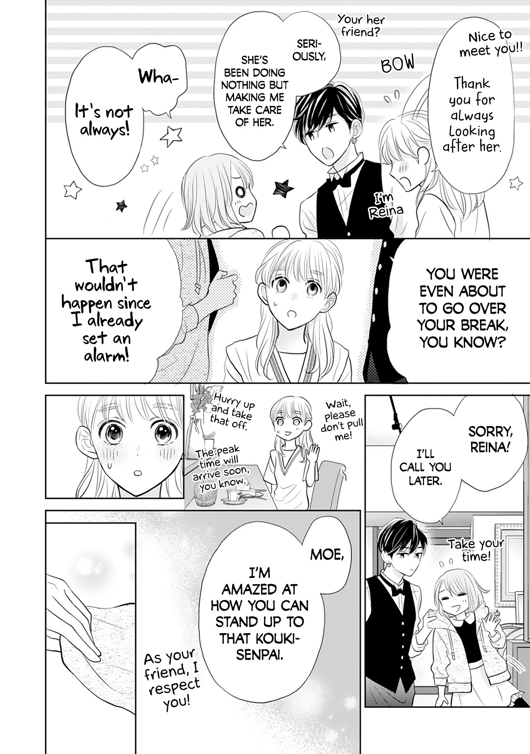 Senpai wa, Ijiwaru ni Tsuki Chapter 9 page 12 - Chapter 9