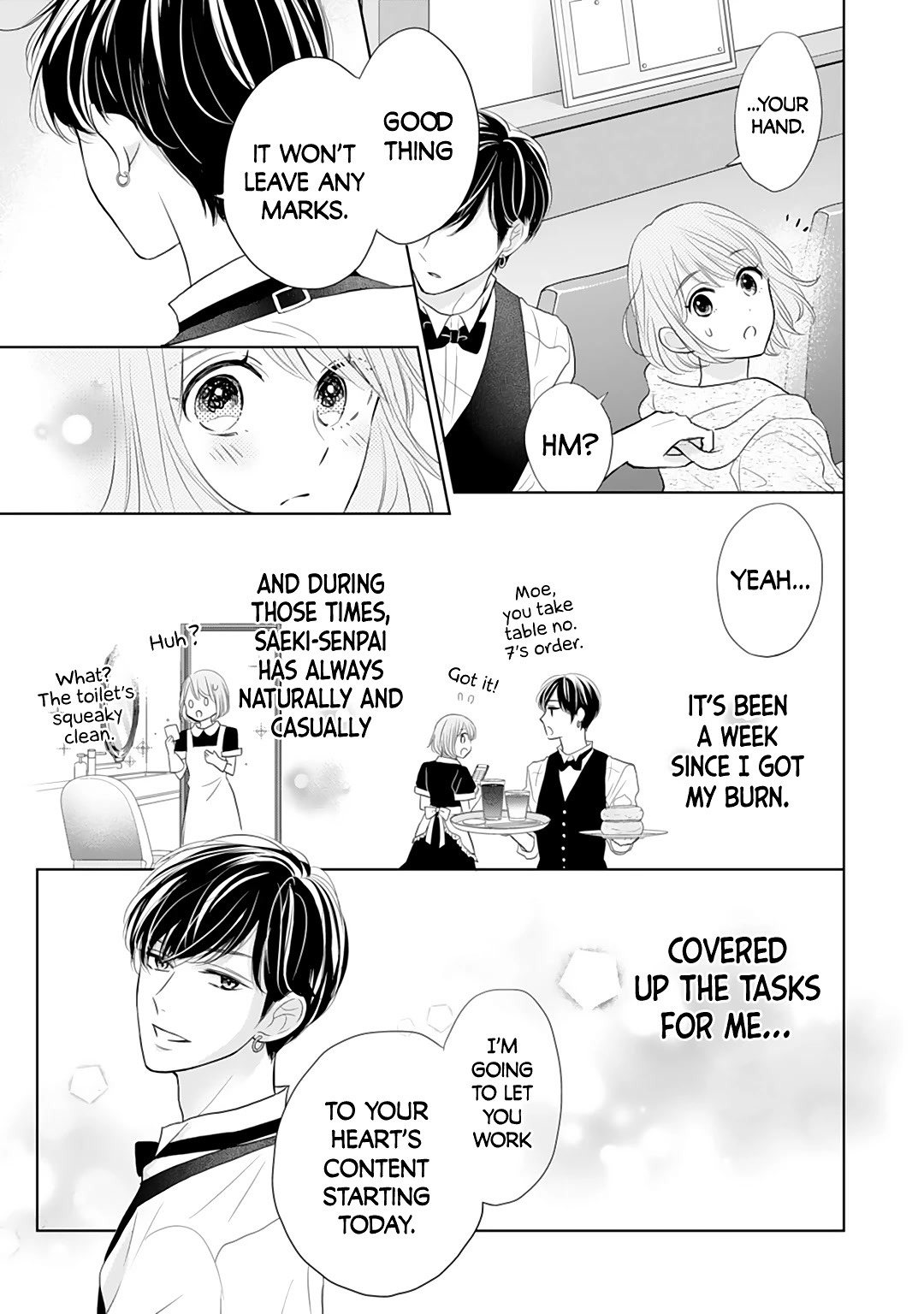 Senpai wa, Ijiwaru ni Tsuki Chapter 9 page 13 - Chapter 9