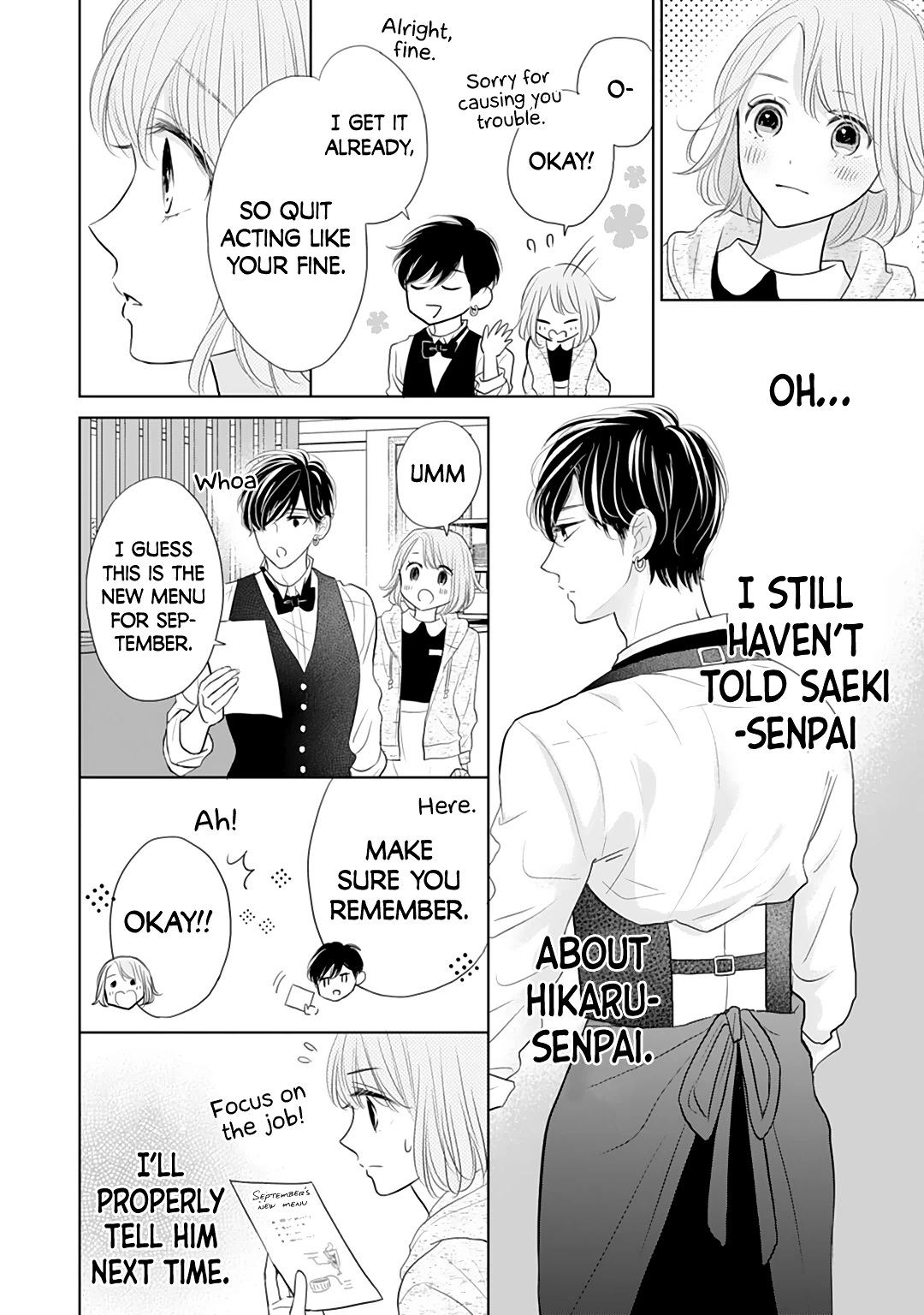 Senpai wa, Ijiwaru ni Tsuki Chapter 9 page 14 - Chapter 9