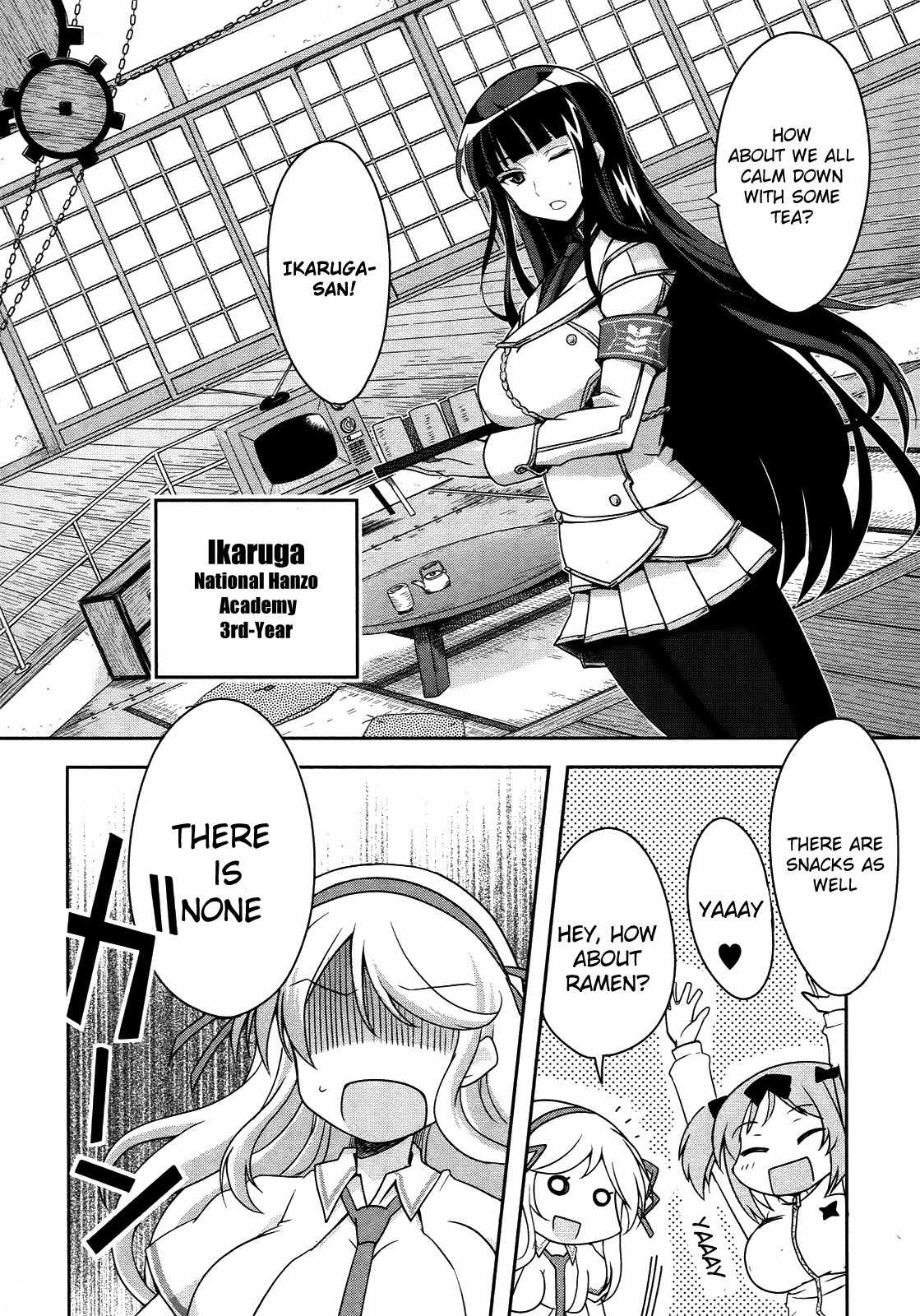 Senran Kagura - Guren no Hebi Chapter 1 page 10 - Chapter 1