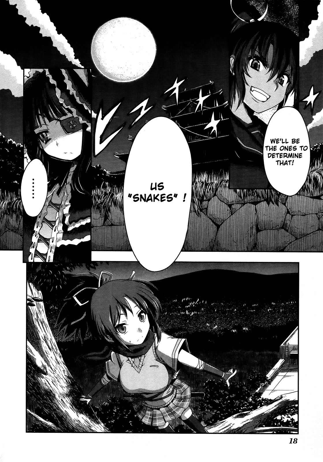 Senran Kagura - Guren no Hebi Chapter 1 page 19 - Chapter 1