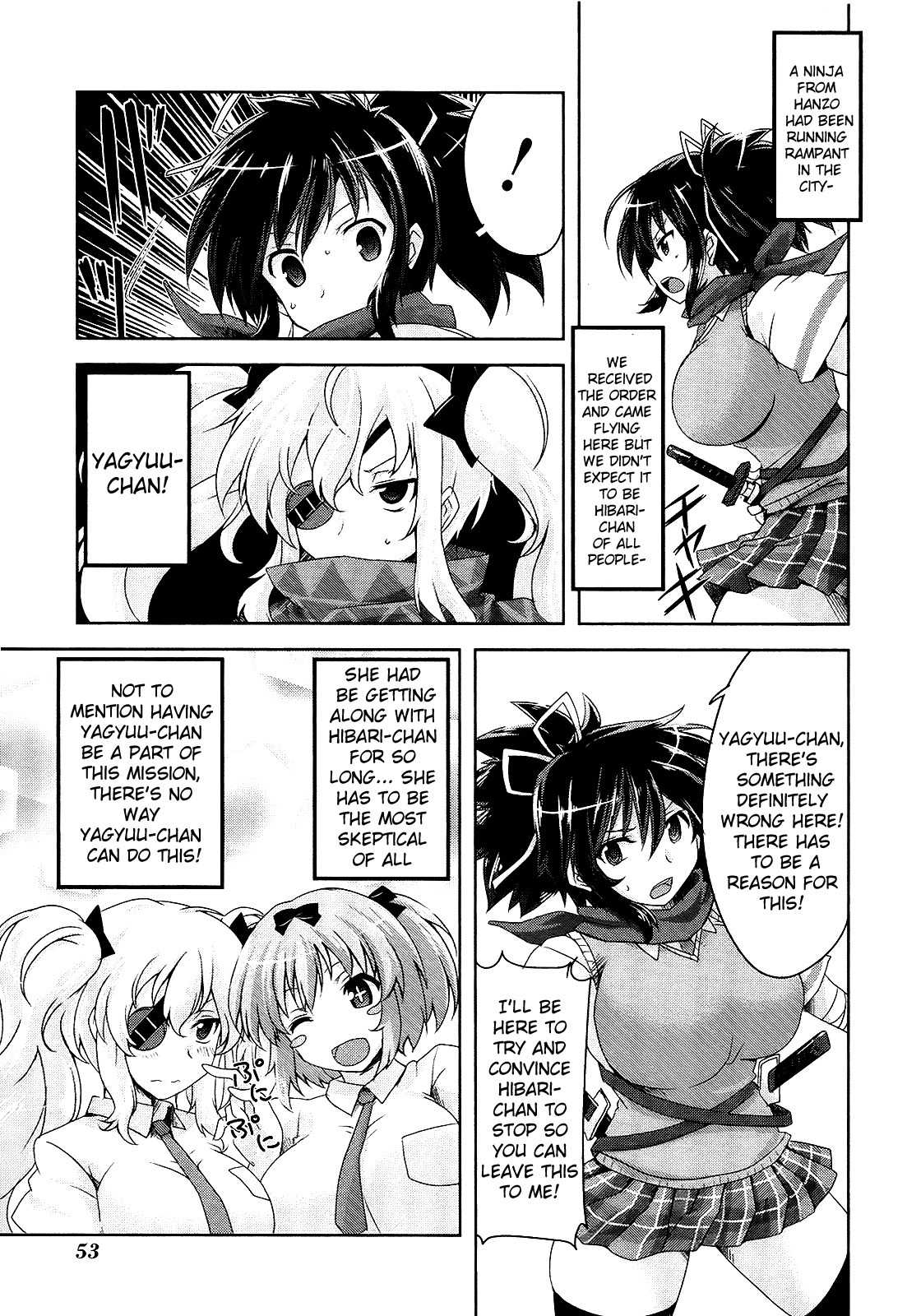 Senran Kagura - Guren no Hebi Chapter 10 page 4 - Chapter 10