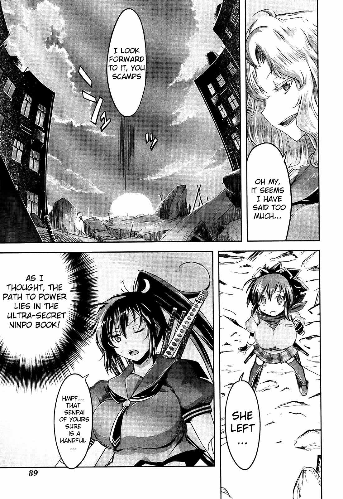 Senran Kagura - Guren no Hebi Chapter 11 page 21 - Chapter 11
