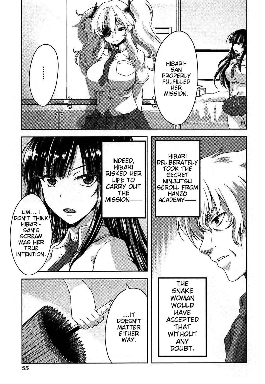 Senran Kagura - Guren no Hebi Chapter 18 page 22 - Chapter 18