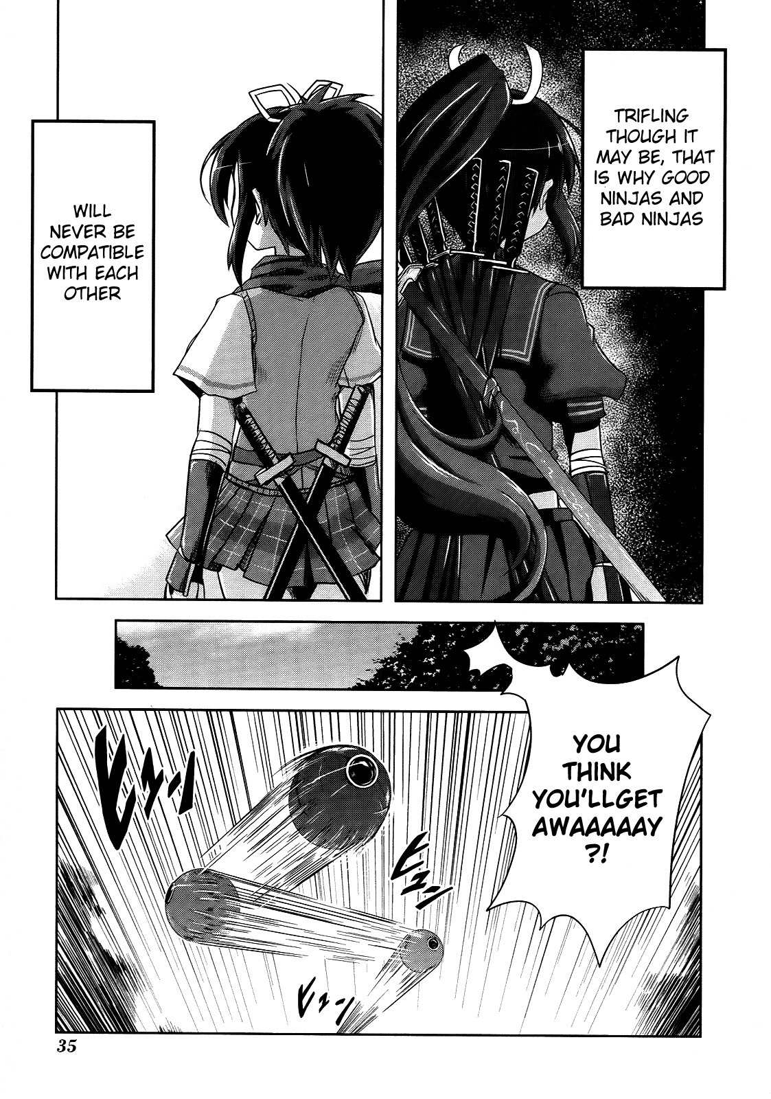 Senran Kagura - Guren no Hebi Chapter 2 page 15 - Chapter 2