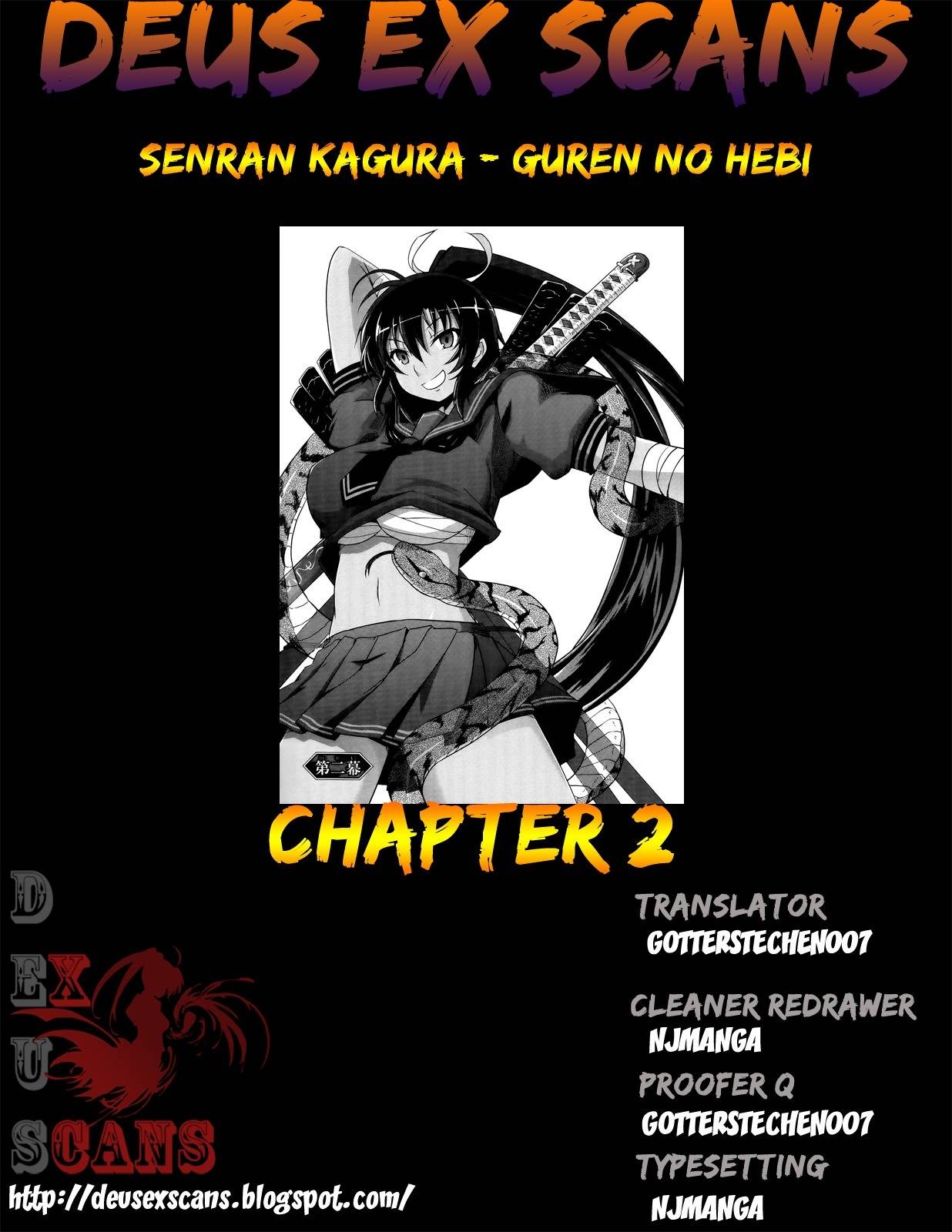Senran Kagura - Guren no Hebi Chapter 2 page 23 - Chapter 2