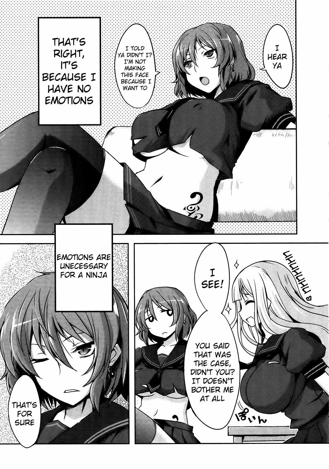 Senran Kagura - Guren no Hebi Chapter 2 page 5 - Chapter 2